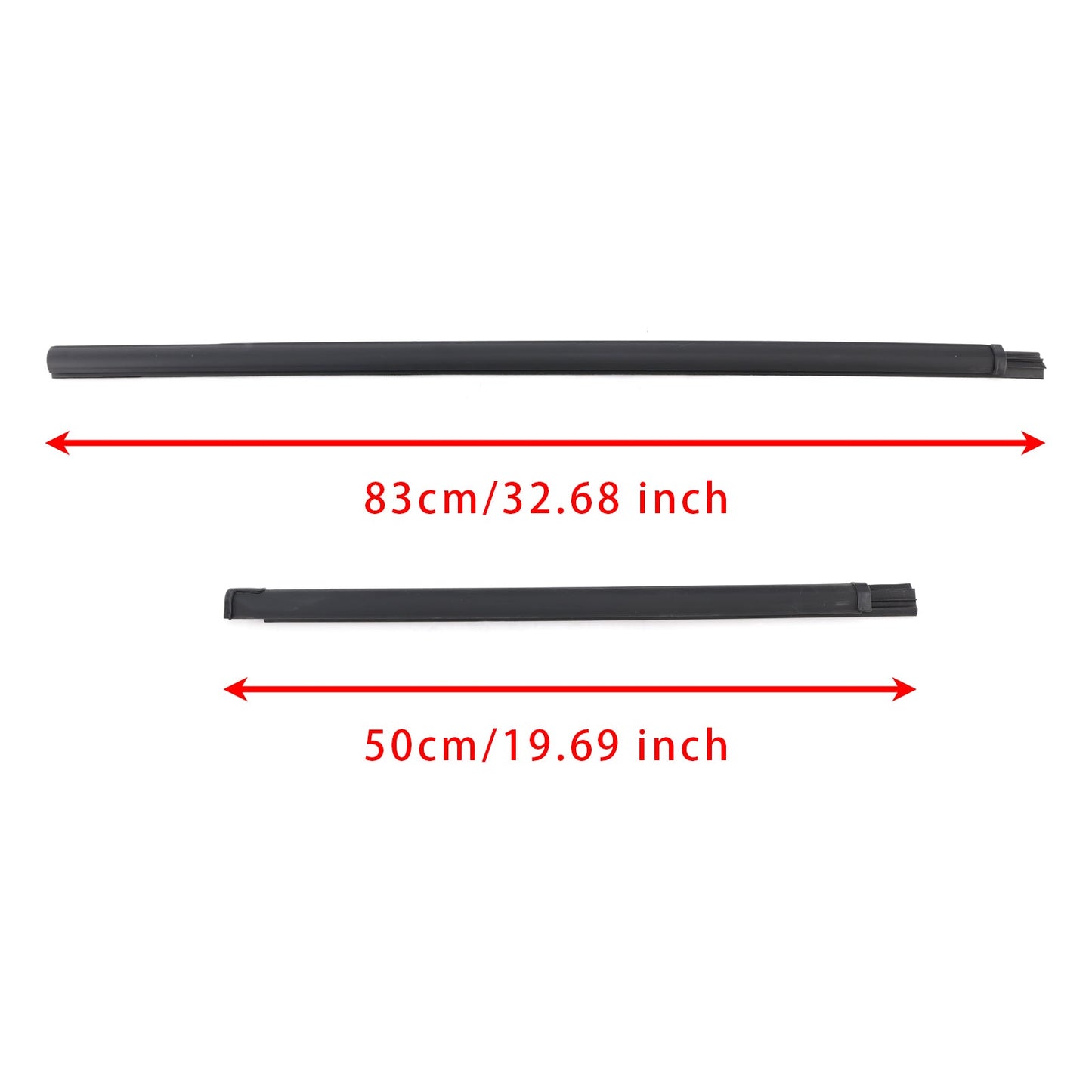 4PCS Weatherstrip Door Belt Seal Out For Nissan Pathfinder Terrano R50 1995-2004