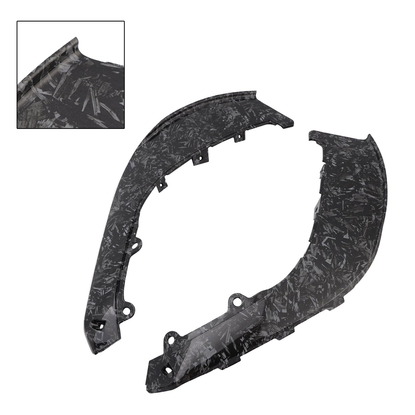 2021-2024 Aprilia RSV4 Upper Fairing Infills Side Panels Cowling Frame