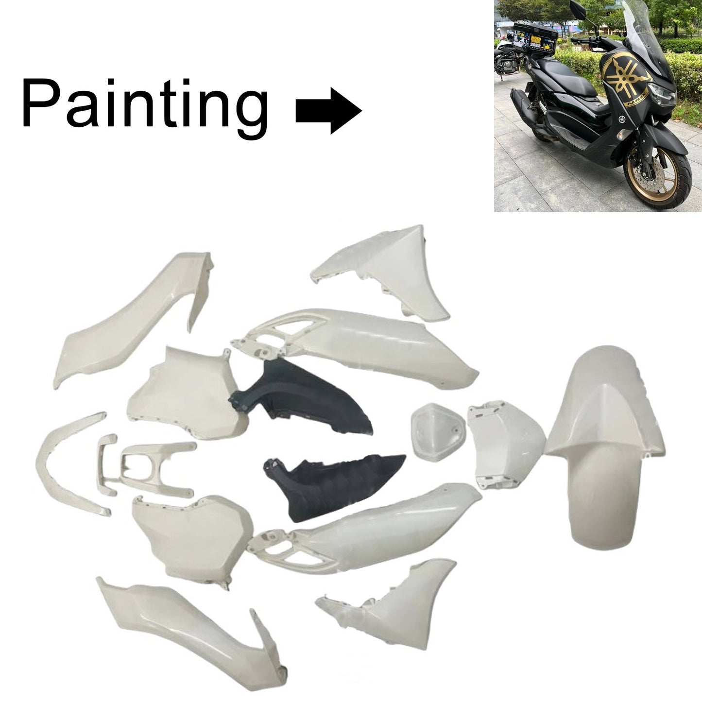 2020-2024 Yamaha NMAX 125 155 250 Injection Fairing Kit Bodywork