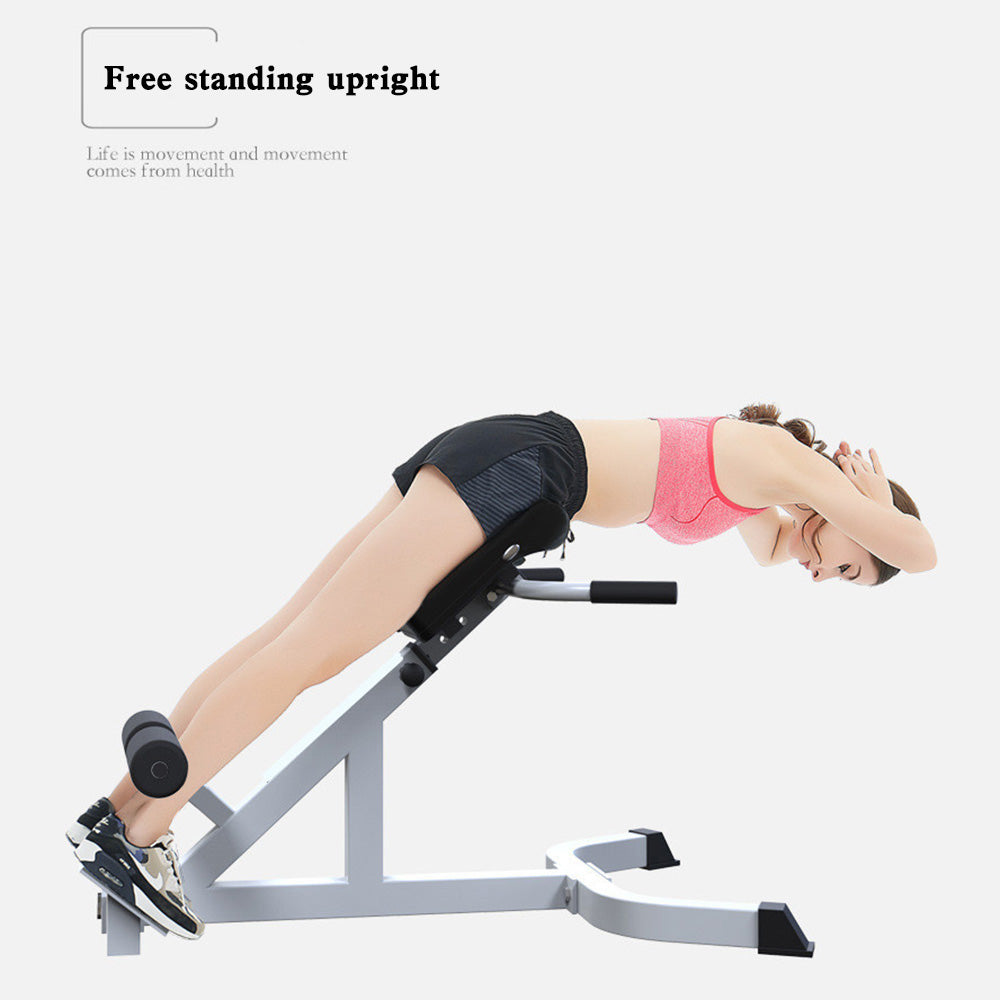 Home Fitness Workout Adjustable Roman Chair Back Extension Exercise Bench Back Training Supine Board