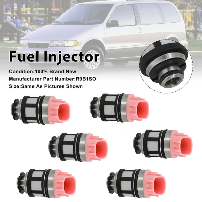 1999-2002 For Mercury Villager 3.3L V6 6PCS Fuel Injector 16600-1B000