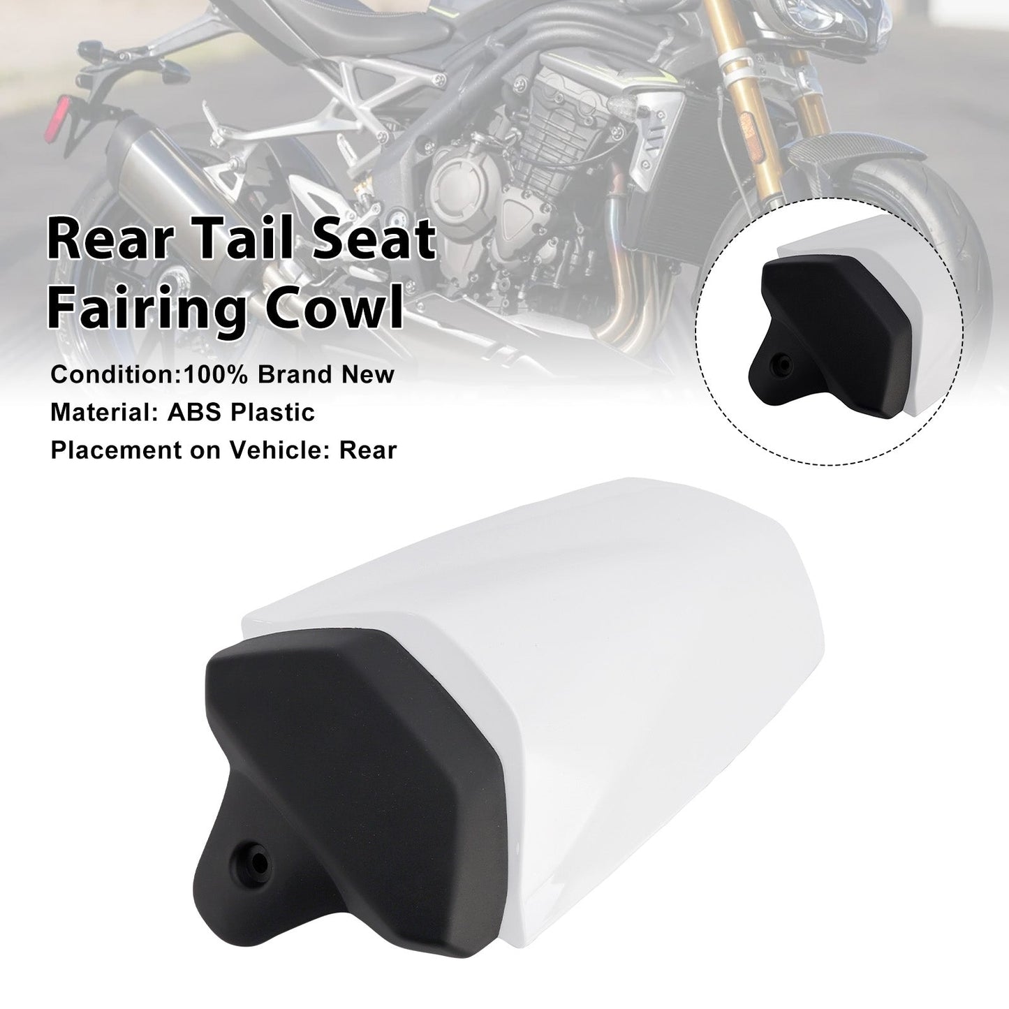 2025-2026 For Speed Triple 1200 RS Rear Tail Seat Fairing Cowl Cover