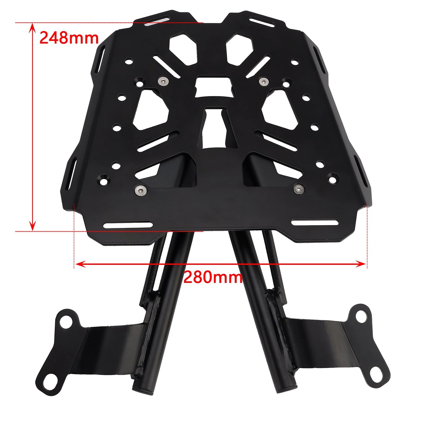 2013-2023 for Honda CB500X Rear Cargo Rack Luggage Carrier-Black