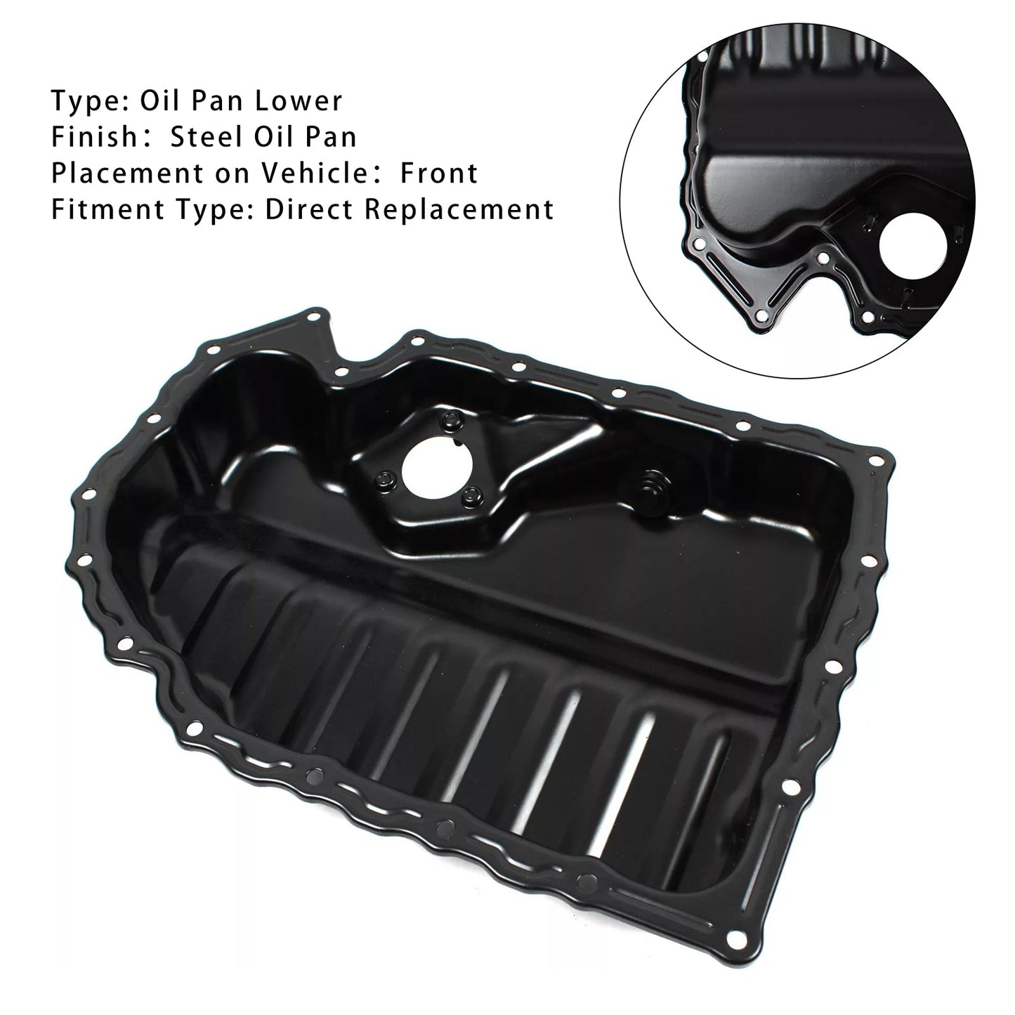 2006-2014 VW Golf 2.5L Oil Pan Lower 06J103600E 06J103600AF 264-713