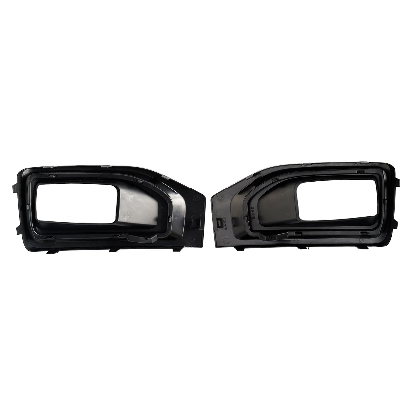 2019-2020 Yukon XL Fog Light Lamp Cover Gloss Black Trim Pair 22936426