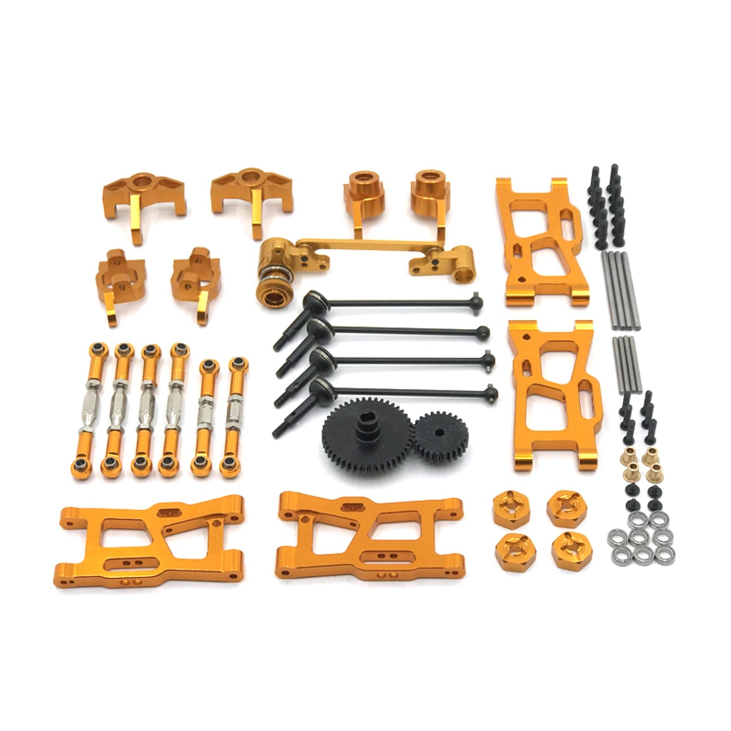 Metal 1/12 1/14 RC Car Upgrade Kits For Wltoys 144001 144002 124016 124017 124018