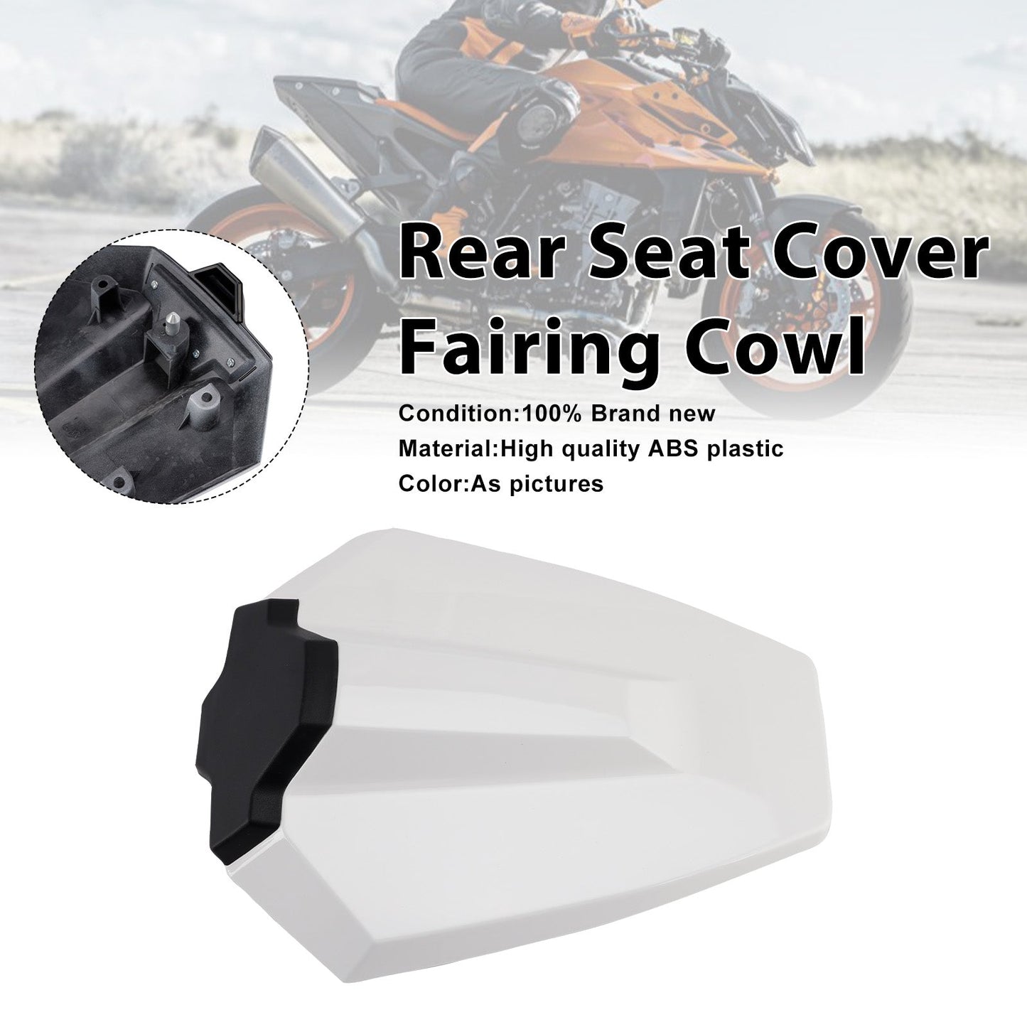 2024-2025 For Duke 990 Rear Pillion Seat Cover Fairing Cowl