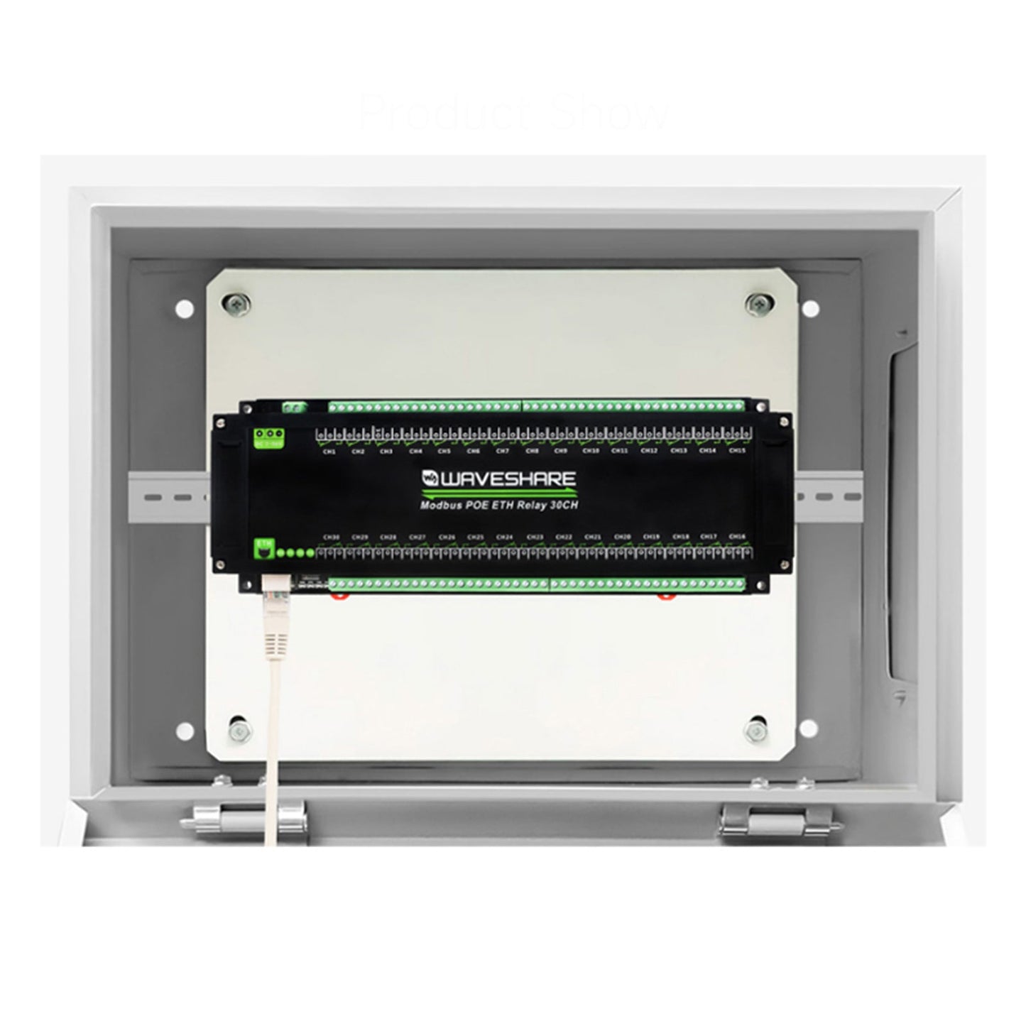 8/30-Channel Ethernet Relay Module Modbus TCP Protocol Poe Ethernet Communication