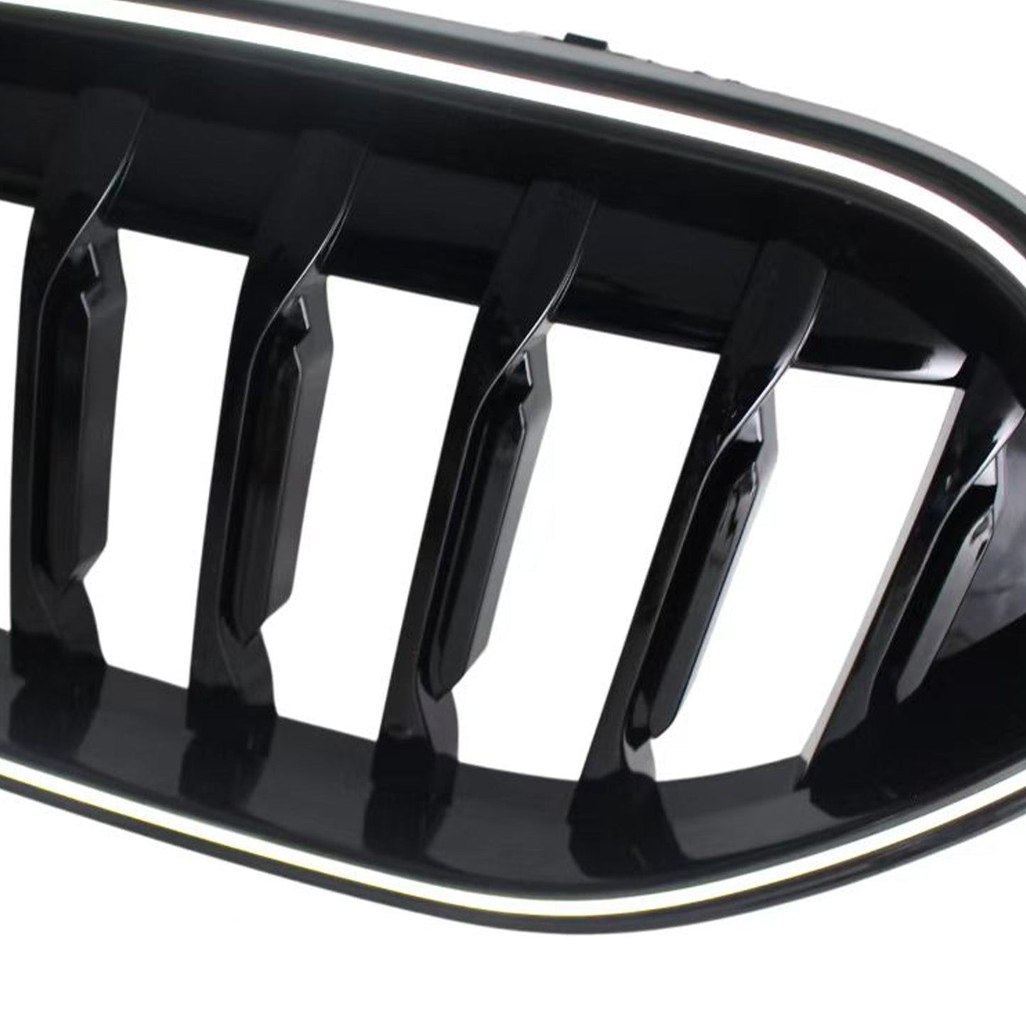 2020-2023 Fit BMW 2 Series F44 Coupe Gloss Black Front Bumper Grill Grille