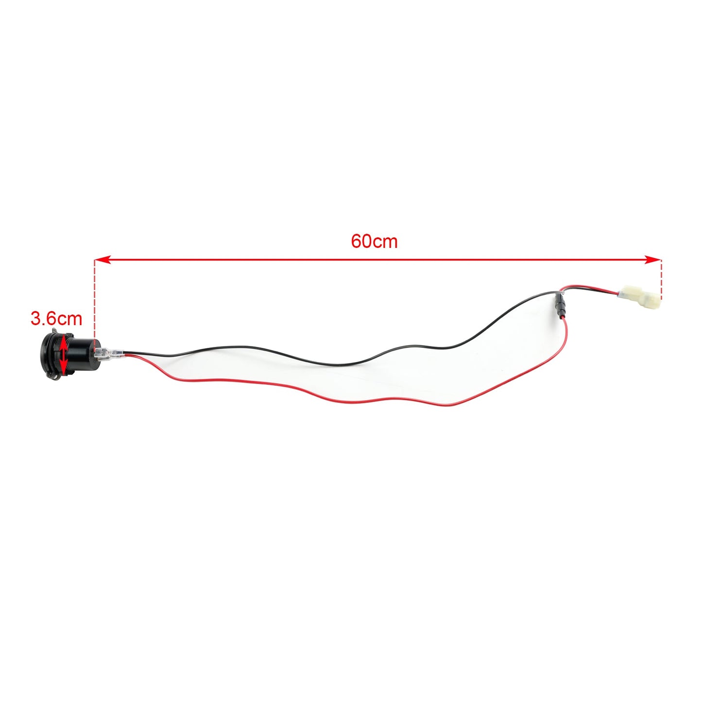 12V Socket Charger USB+C Type Quick Fits Kawasaki Versys 650 2022-2024