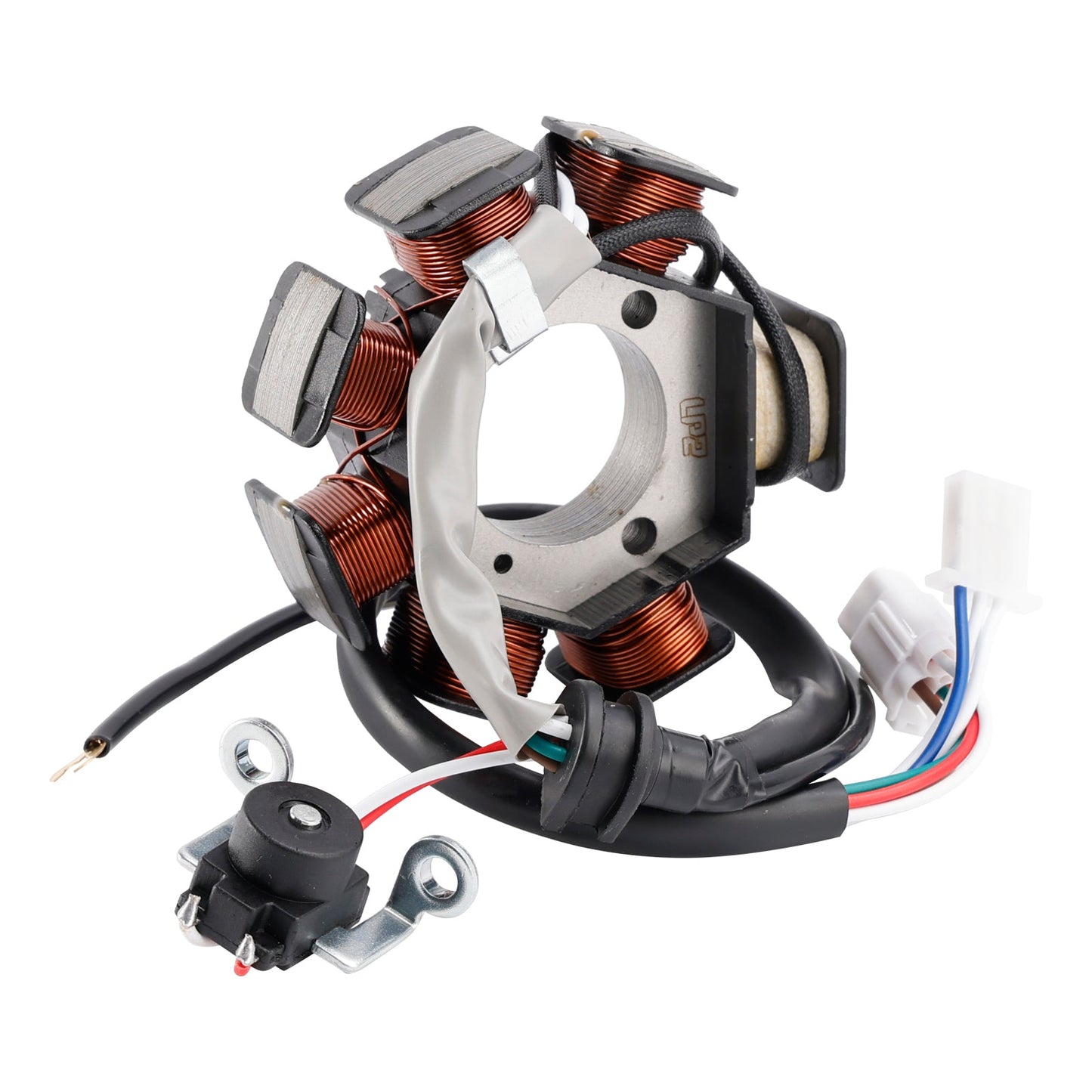 8 Coils Stator Regulator Rectifier Gasket For Yamaha YBR 125 YBR125 2008 2010