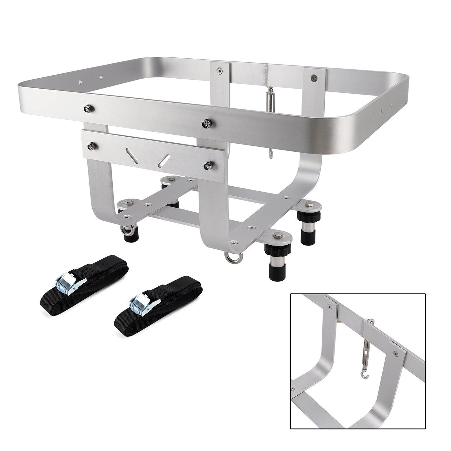 Universal Cargo Rack Cooler Bracket Fuel Can Mounts For Sea Doo Atv Pwc Utv