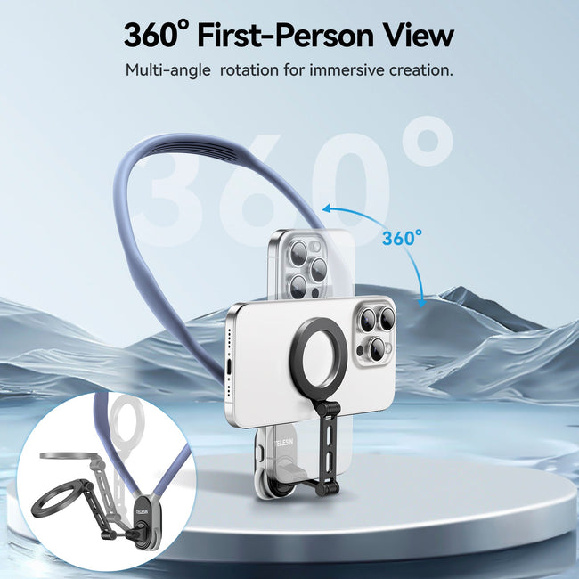 Neck Halter Max POV Angle Lazy Holder Live Mobile Phone For Magsafe Magnetic