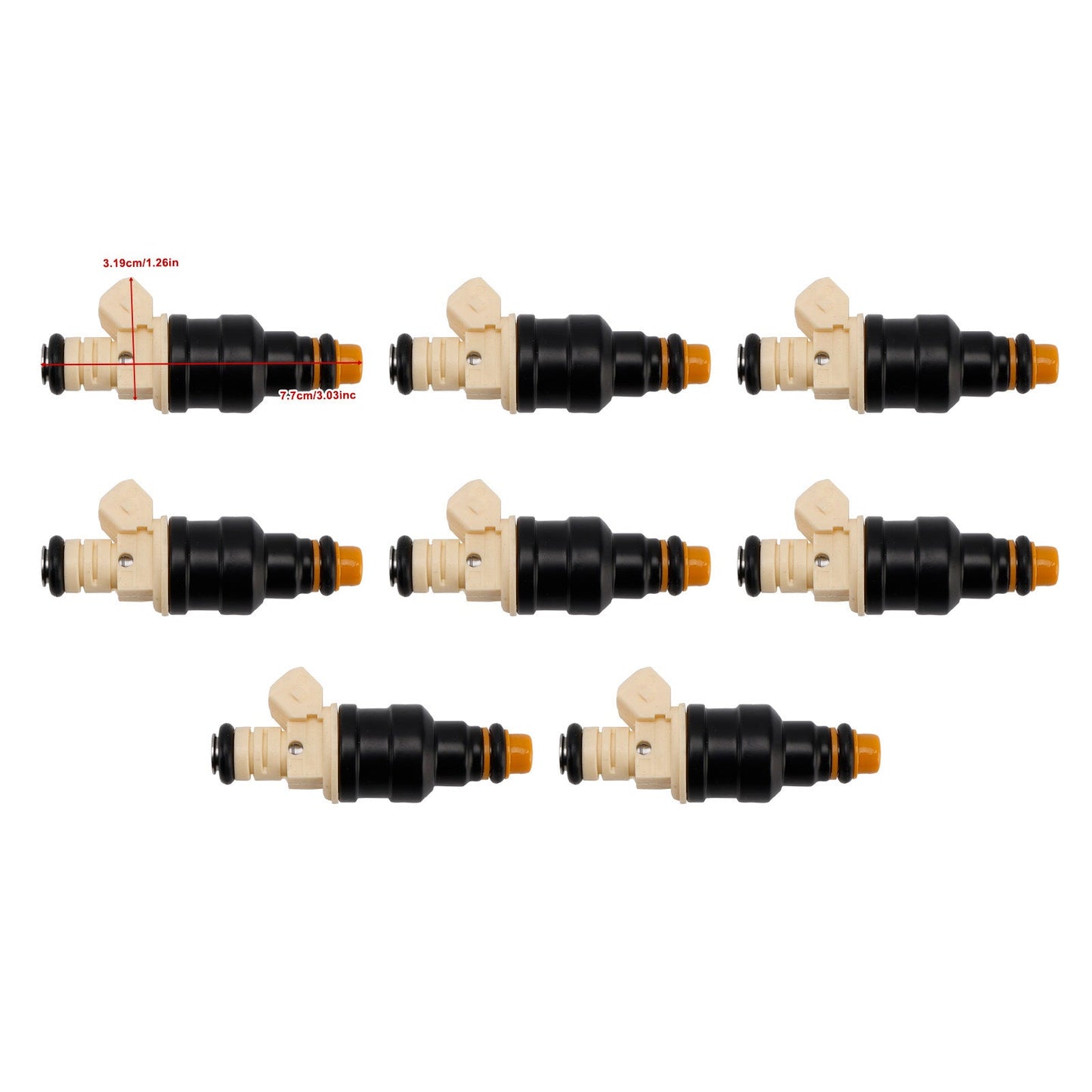 Fit For Porsche 928 Coupe 5.0 GT 01/1989-07/1991 92860611902 Fuel Injector 8PCS