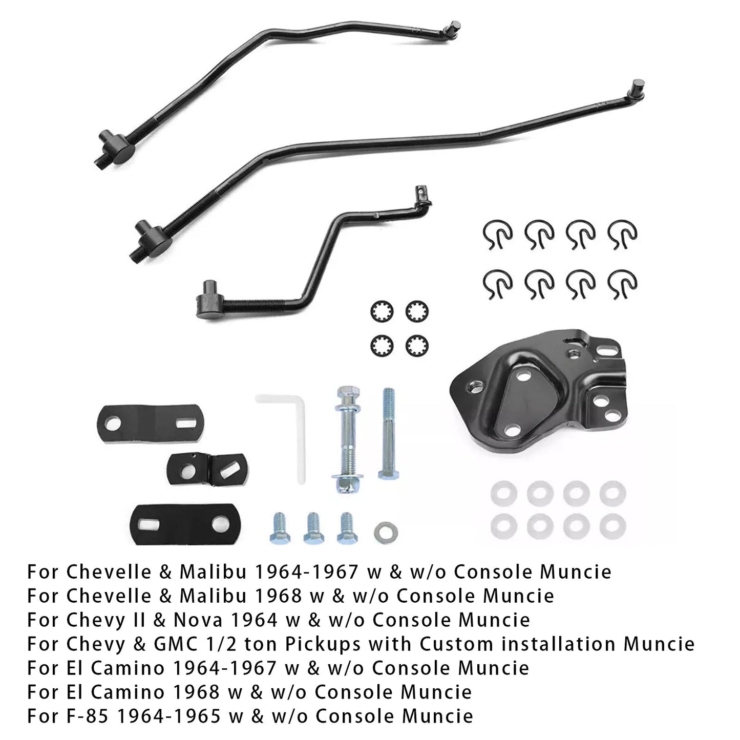 1964-1966 Impala 4 speed Shifter Linkage Kit 3733163