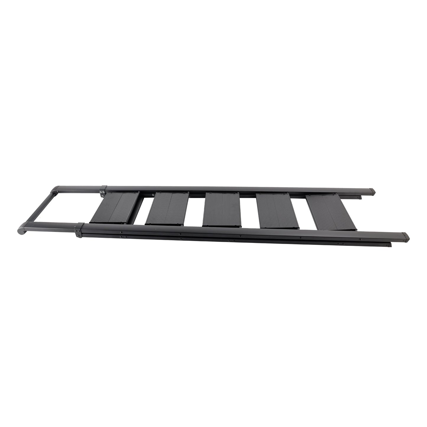 5 Step Ladder, Foldable Step Stool, Aluminum Step Ladder with Anti-Slip Pedal