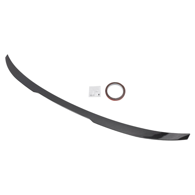 2020-ON BMW 4 Series G22 Coupe Model Carbon Fiber Look Rear Spoiler