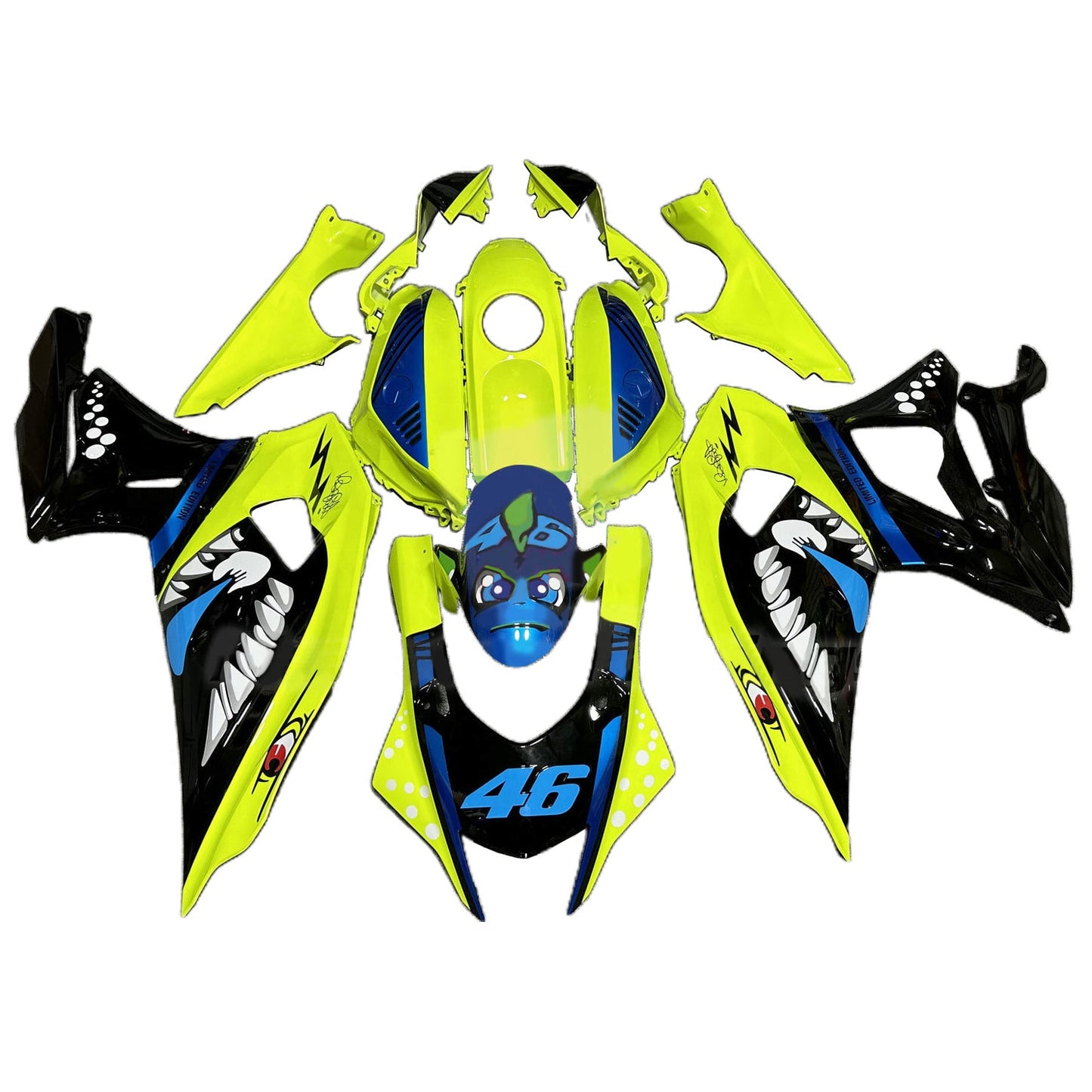 2021-2024 Yamaha YZF-R7 Fairing Kit Bodywork Plastic ABS