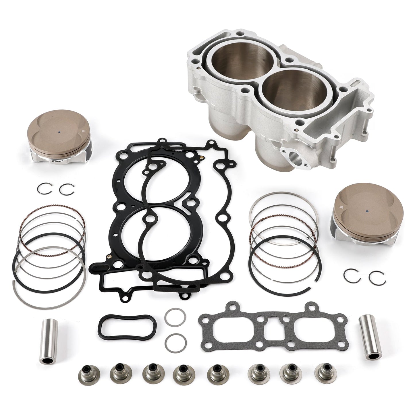 2018-2019 Polaris General 1000 EPS Hunter Edition 93mm Cylinder Piston Gaskets Rebuild Kit