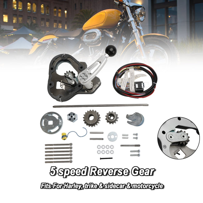 sidecar motorcycle 5 Speed Reverse Gear