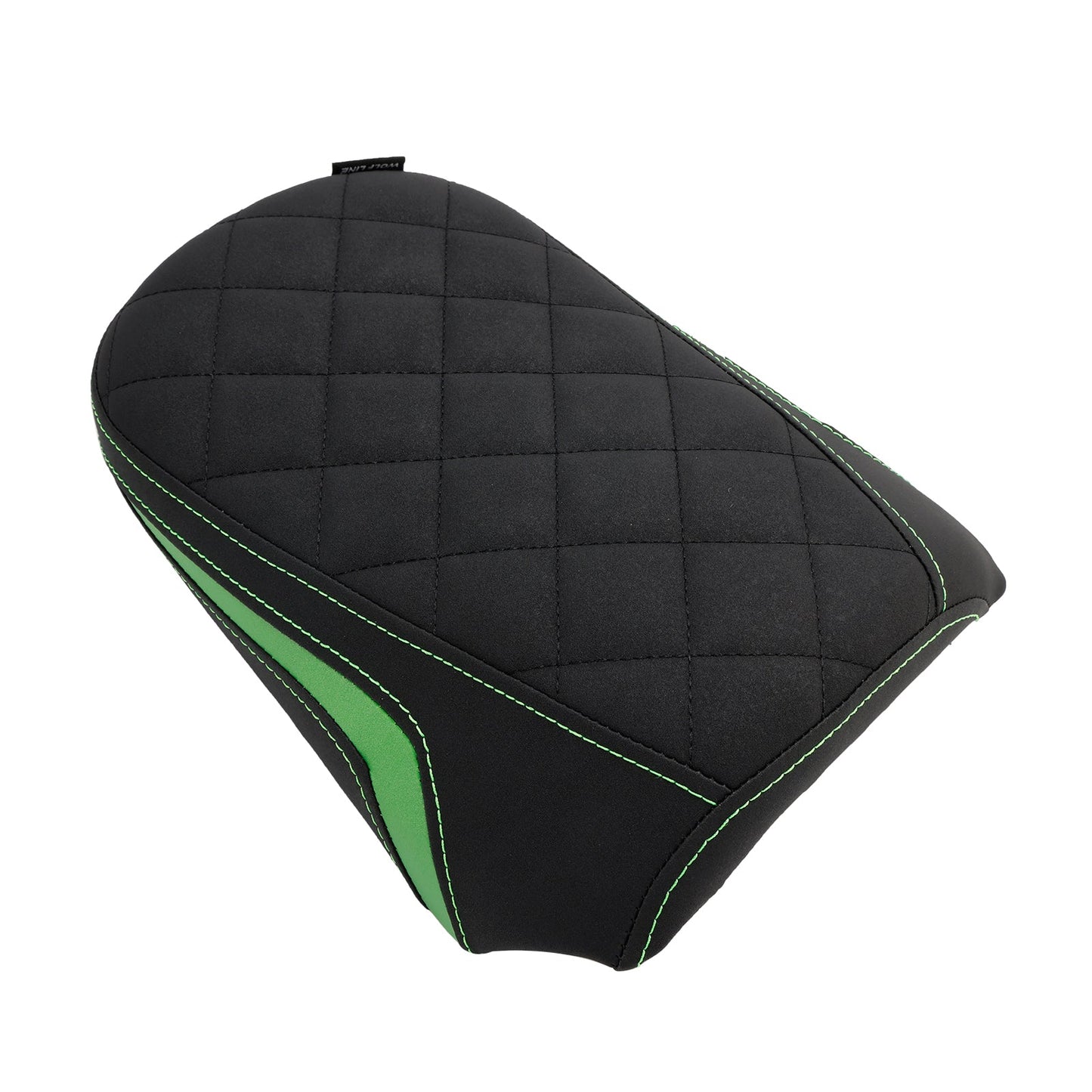 2015-2023 Kawasaki Vulcan S En650 Rear Passenger Seat Pillion Saddle Flat green