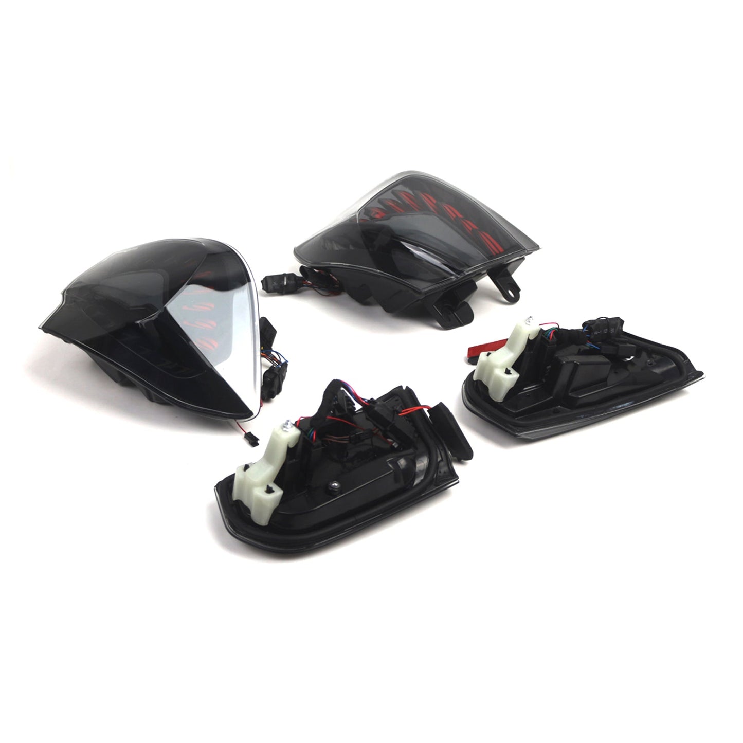 L&R Smoked LED Tail Lights Rear Lamp Assembly For BMW 3 F30 F80 M3 2013-2018