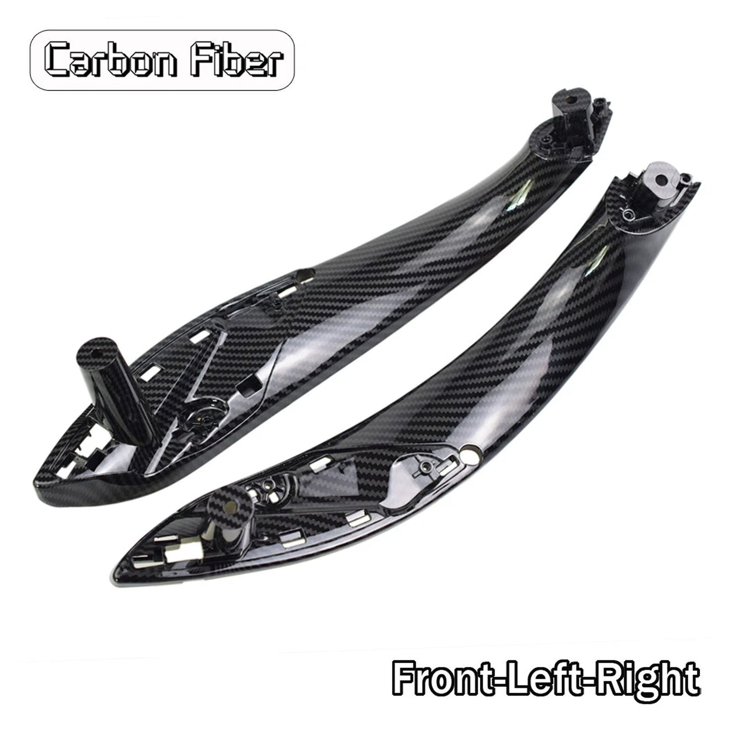 4PCS Carbon Inner Trim Door Pull Handle for BMW F30 F80 F31 F32 F33 F35