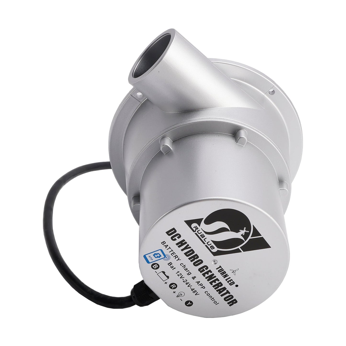 12/24/48V Water Flow Turbine Small Hydroelectric Generator Bat12V-24V-48V 36/50W