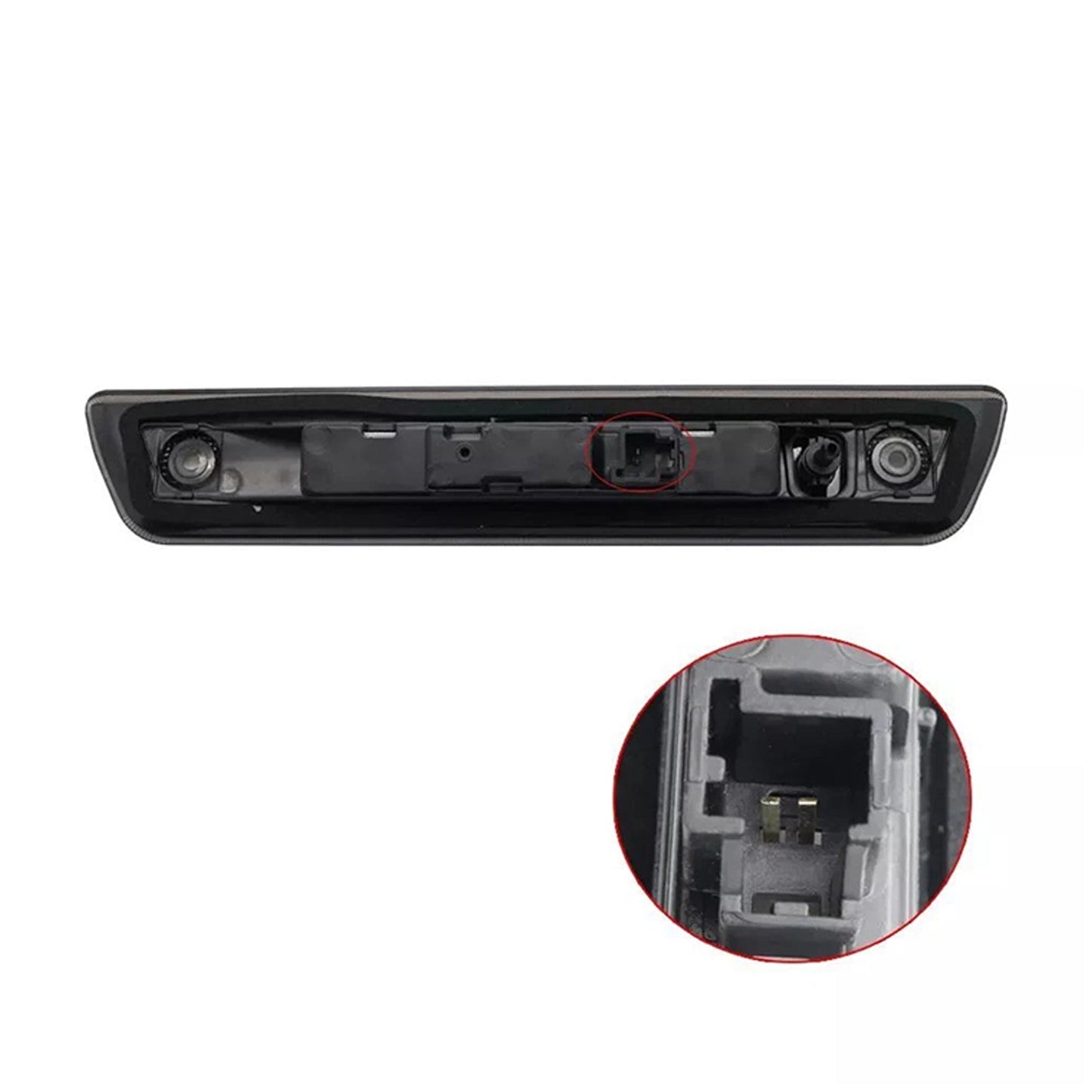 2005-2010 Jeep Grand Cherokee LED Third 3rd Brake Light 55157397AD Black
