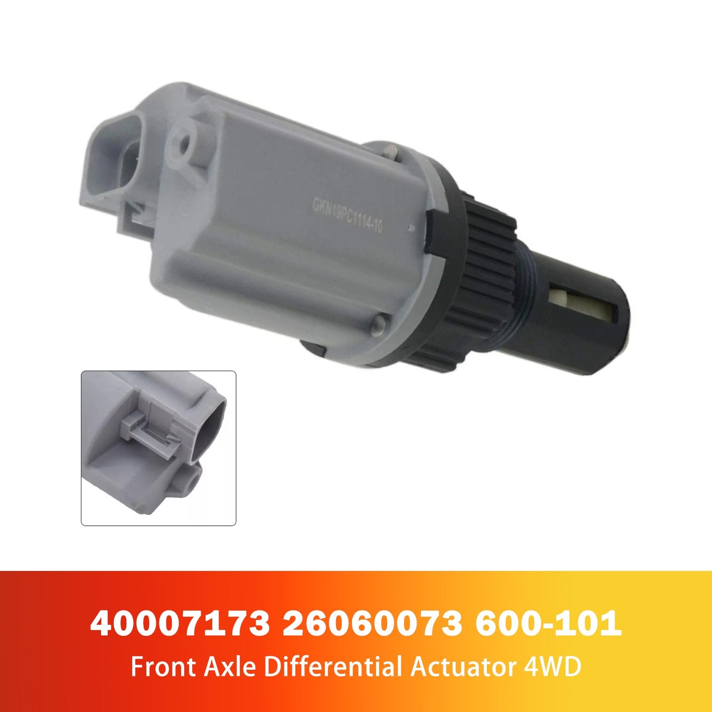 Front Axle Differential Actuator 4WD for Chevy Silverado 26060073 600-101