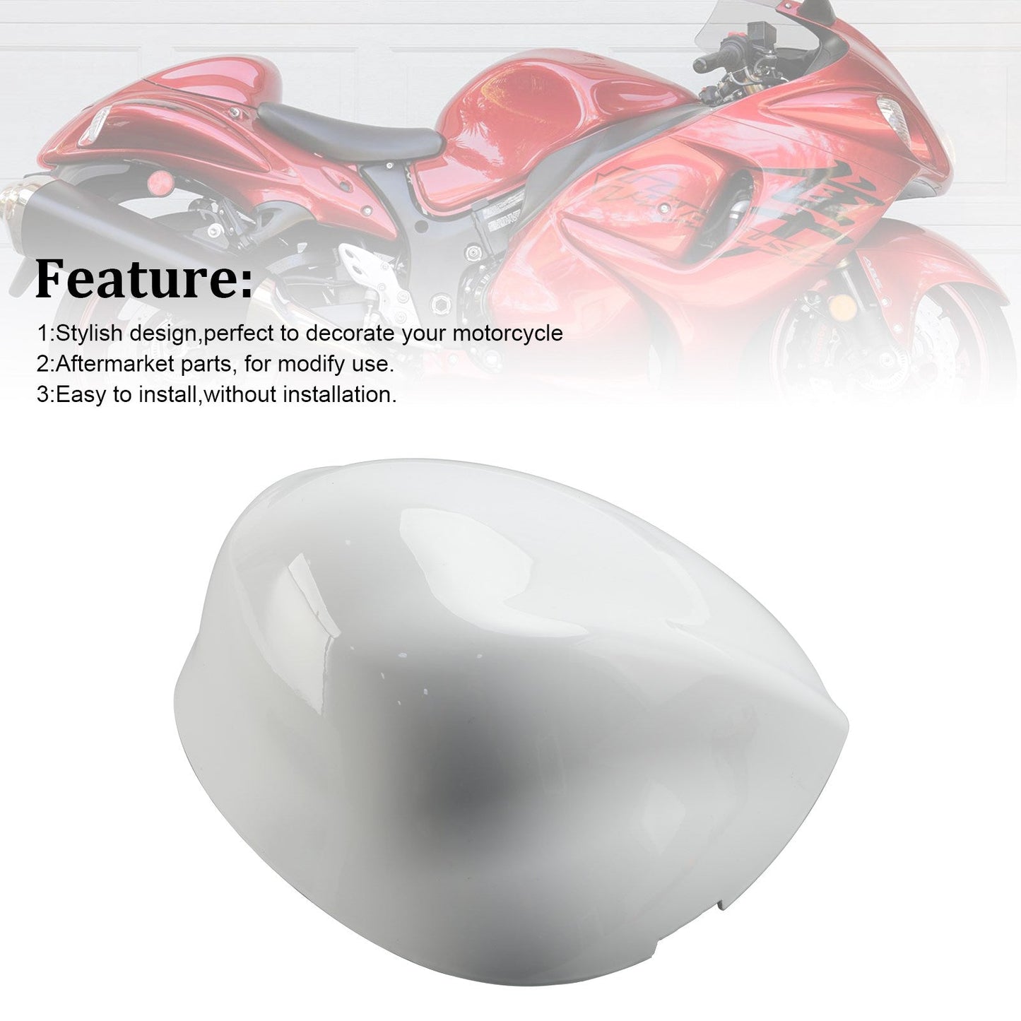 2008-2020 Suzuki GSX1300R GSX-R1300 Hayabusa Rear Seat Fairing Cover