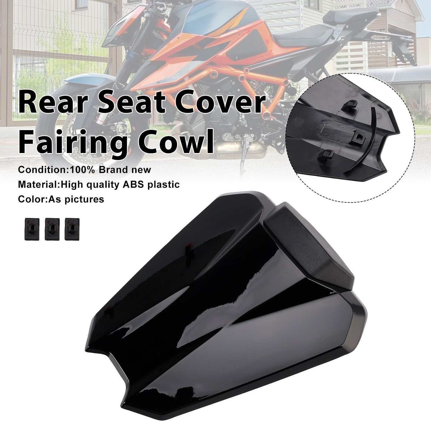 2020-2023 For 1290 Super Duke R Rear Pillion Seat Cover Fairing Cowl