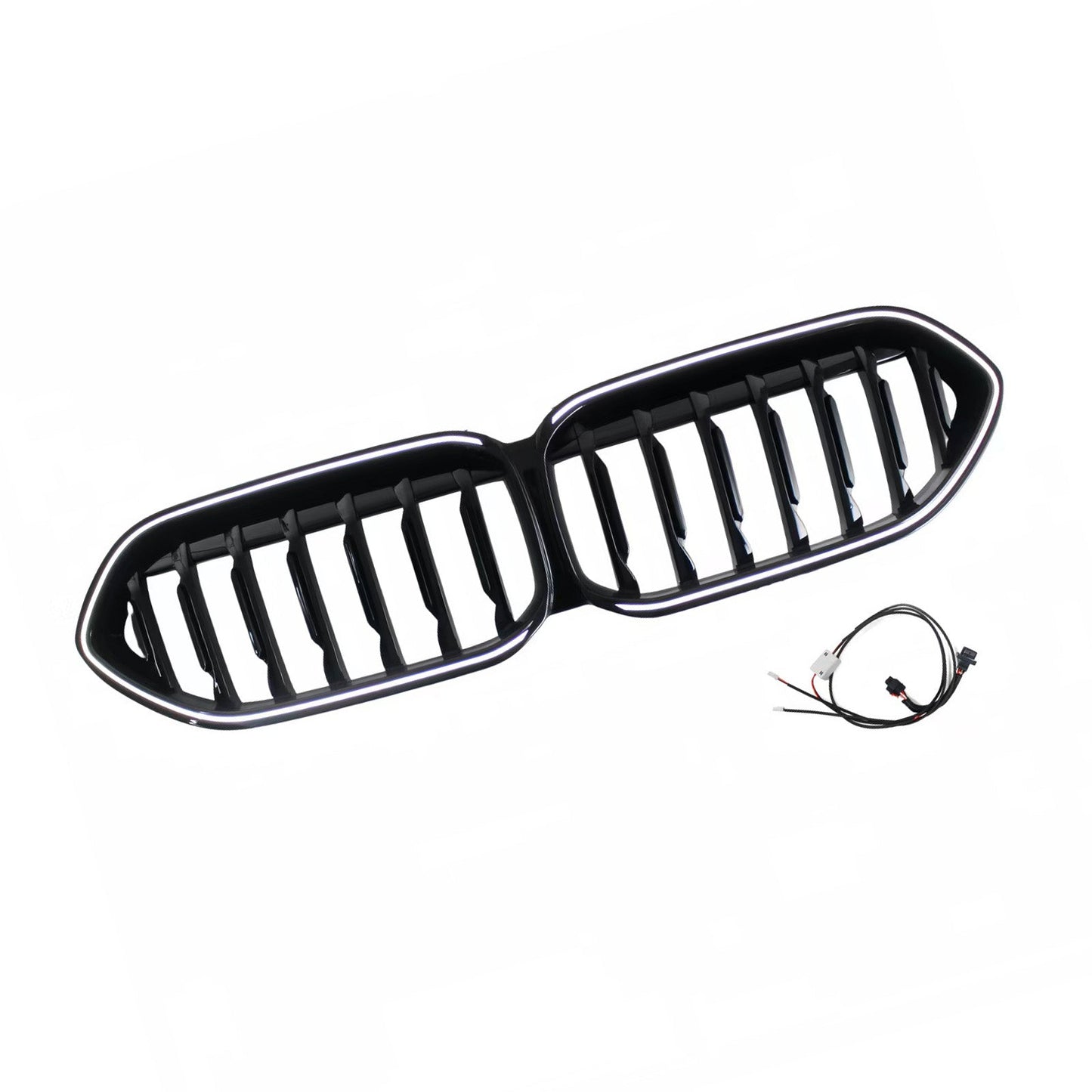 2020-2023 Fit BMW 2 Series F44 Coupe Gloss Black Front Bumper Grill Grille