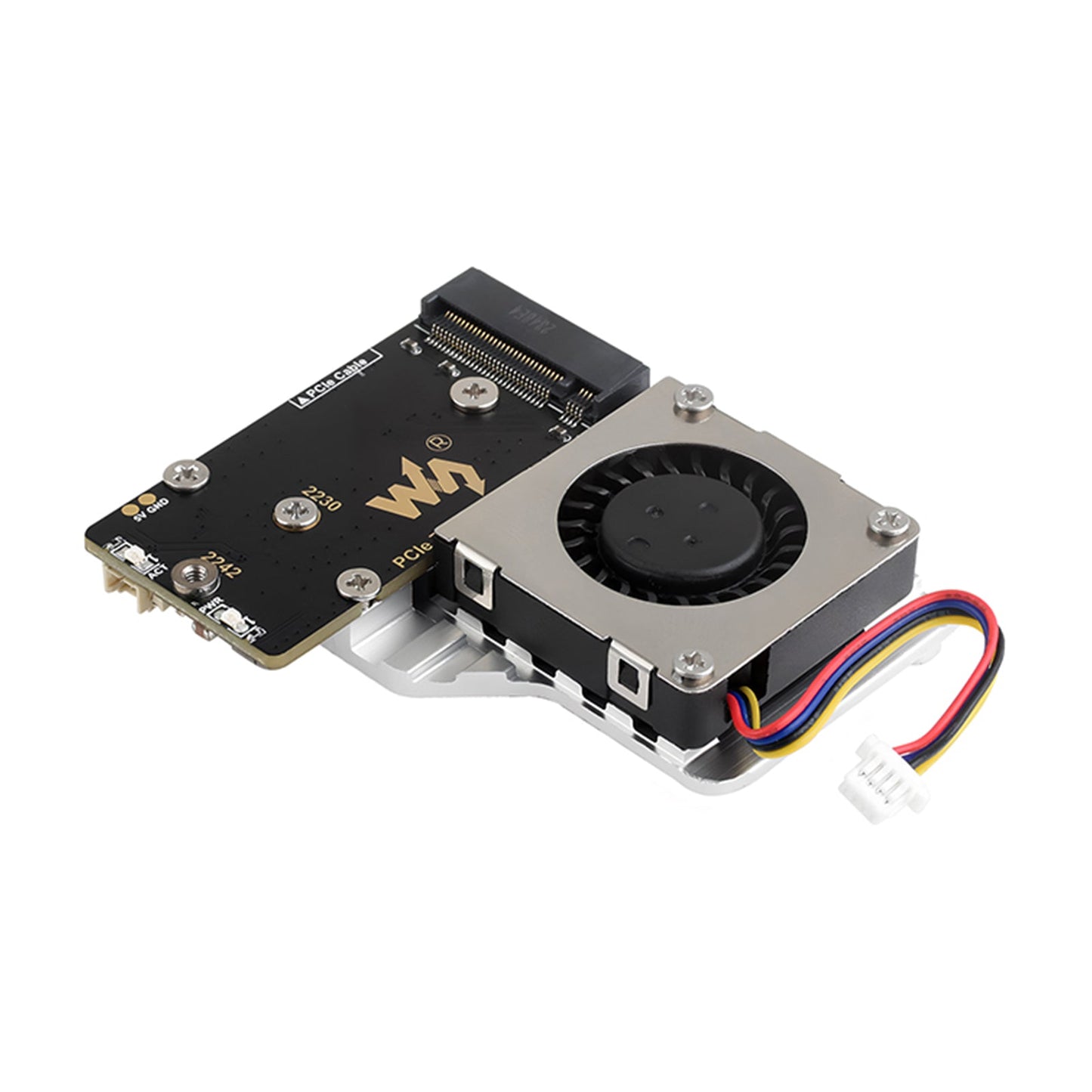 Raspberry Pi 5 PCIe to M.2 Adapter 5/5B Expansion Board Nvme Hard Disk Protocol