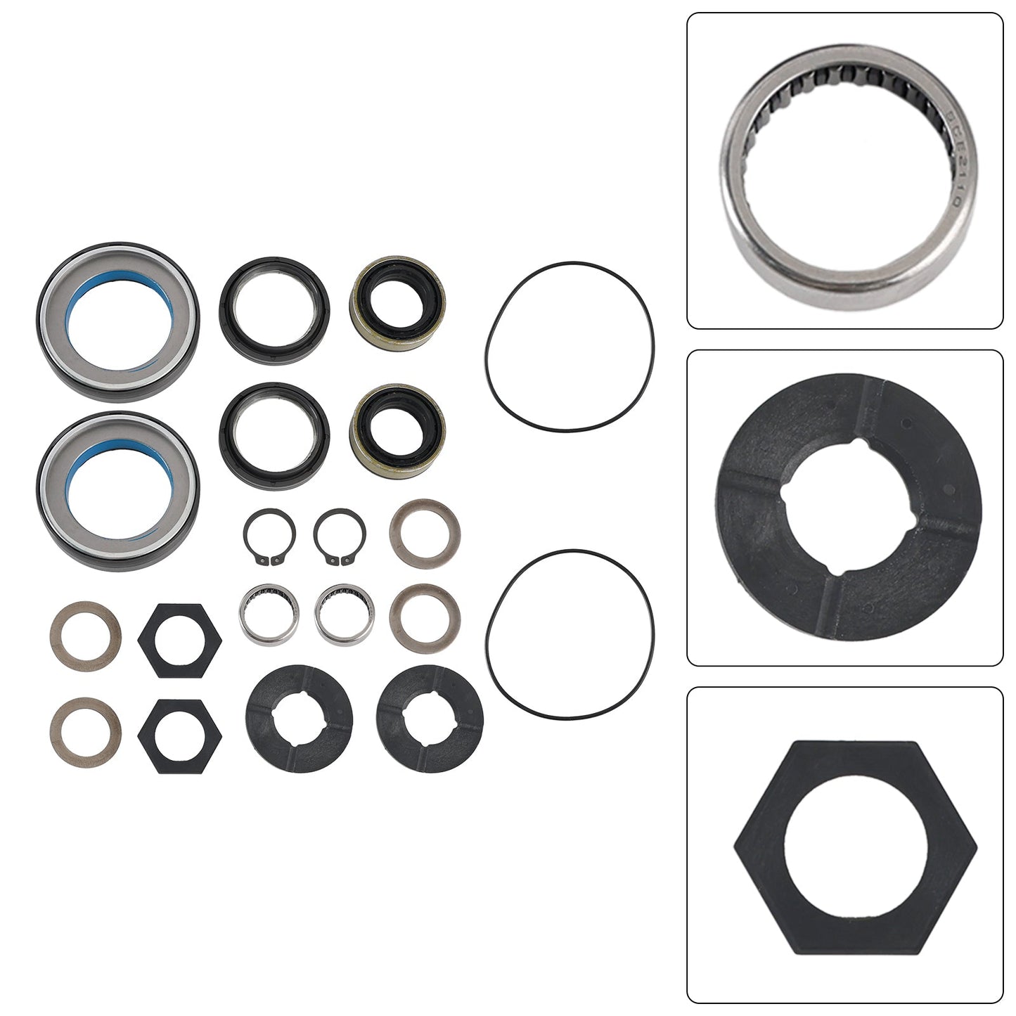 1998-2004 Ford Super Duty Excursion F250 F350 F450 F550 Front Axle Seal and Thrust Washer Kit