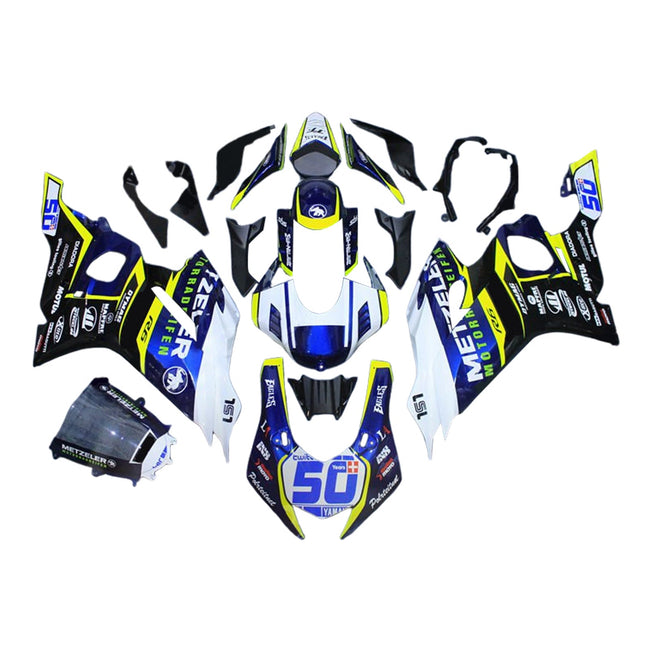 2017-2023 Yamaha YZF-R6 Injection Fairing Kit Bodywork Plastic ABS