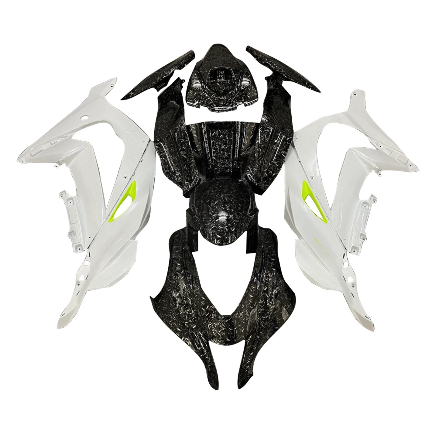 Injection Fairing Kit Bodywork Plastic ABS fit For Kawasaki ZX10R 2016-2020