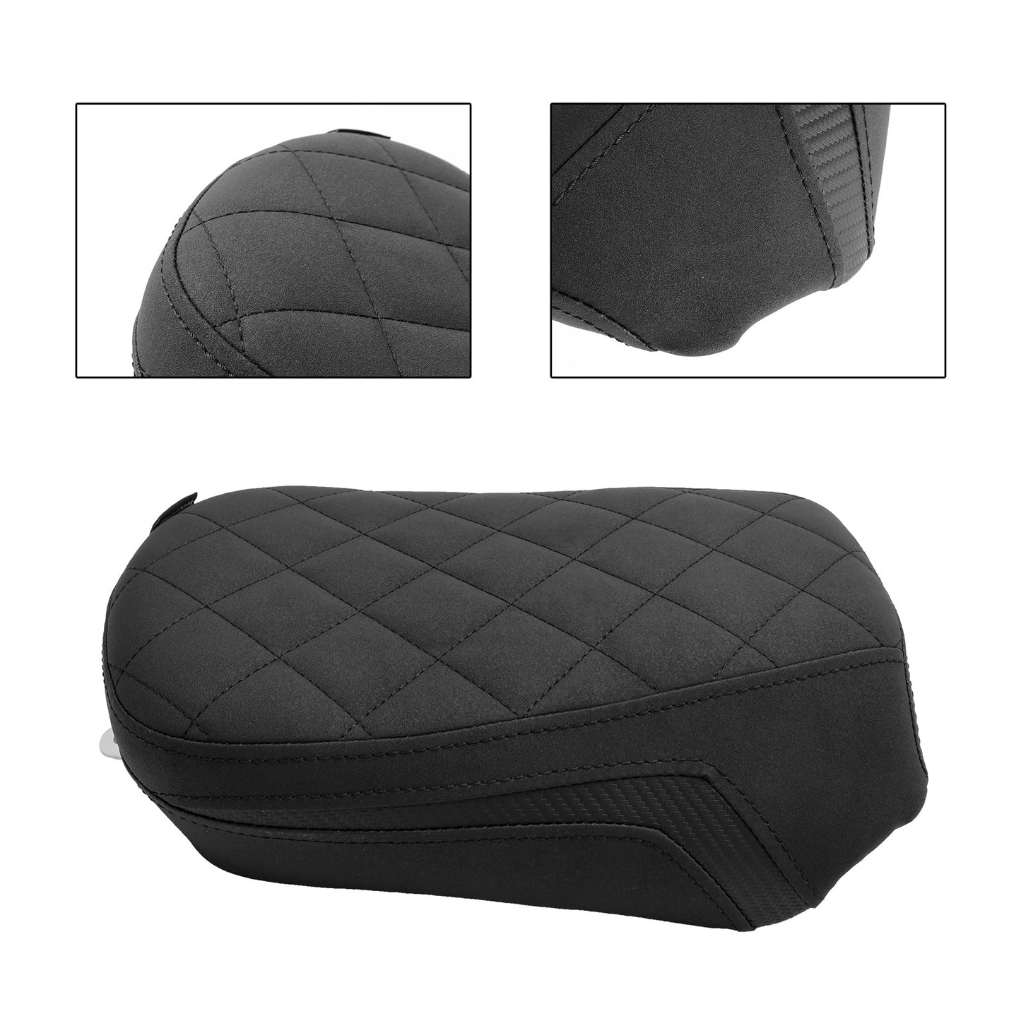 2015-2023 Kawasaki Vulcan S En650 Rear Passenger Seat Pillion Saddle Flat green