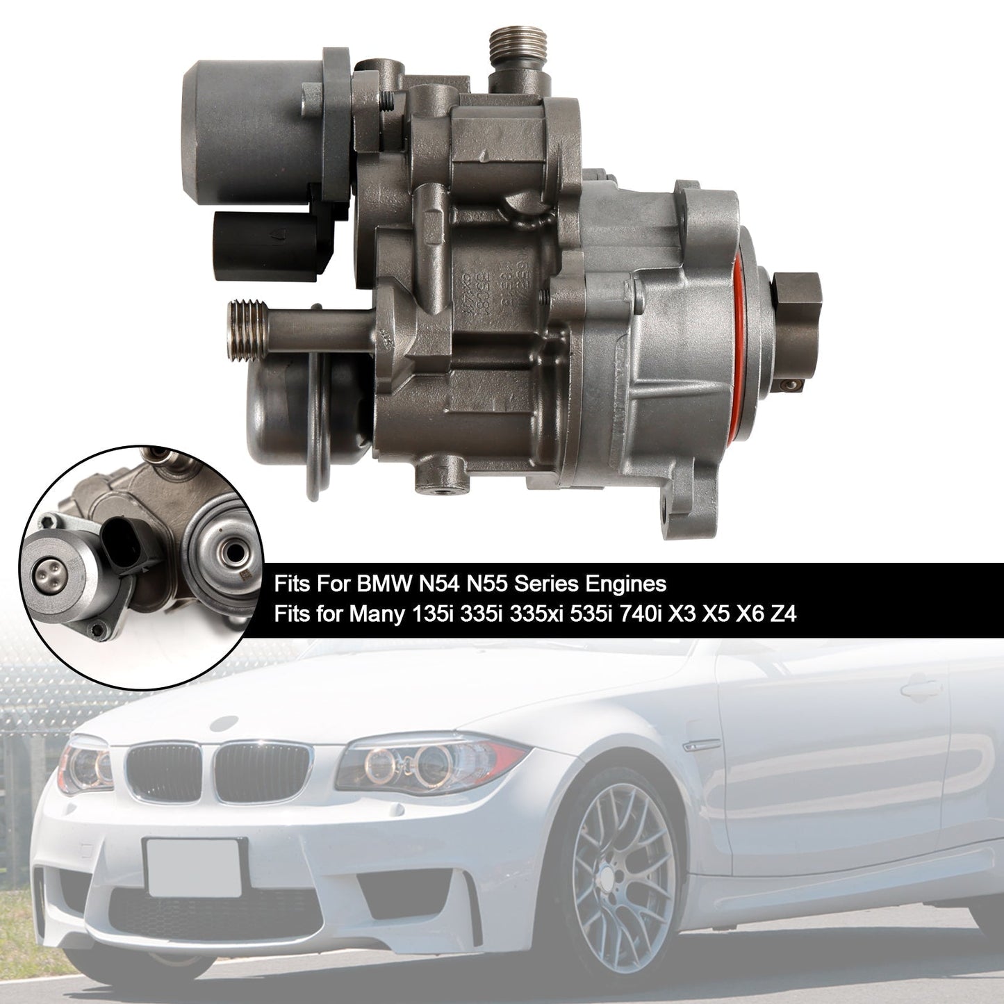 2011-2012 BMW X3 X5 xDrive35i High Pressure Fuel Pump 13517616170 13406014001