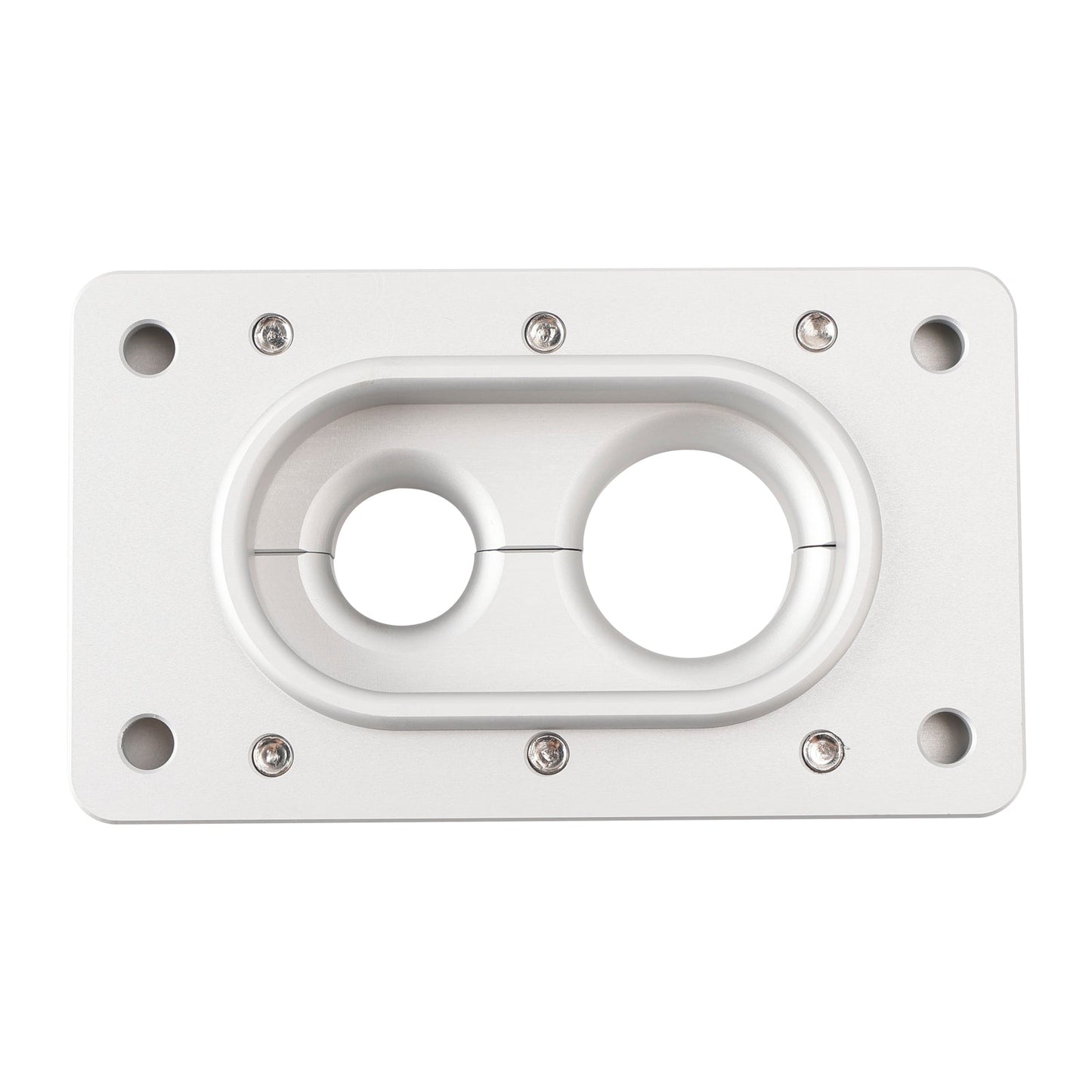 2Pack Aluminum Fire Wall Pass Through Raw Bracket For Holley Terminator x Max