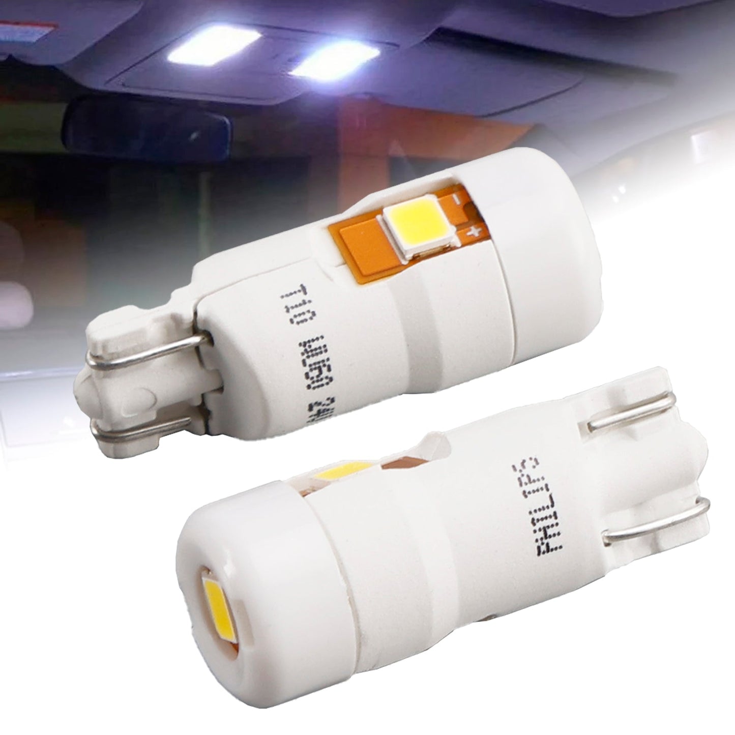 Car Light LED-T10 Ultinon Pro6000 W5W 24961WU60 4000K 24V For PHILIPS