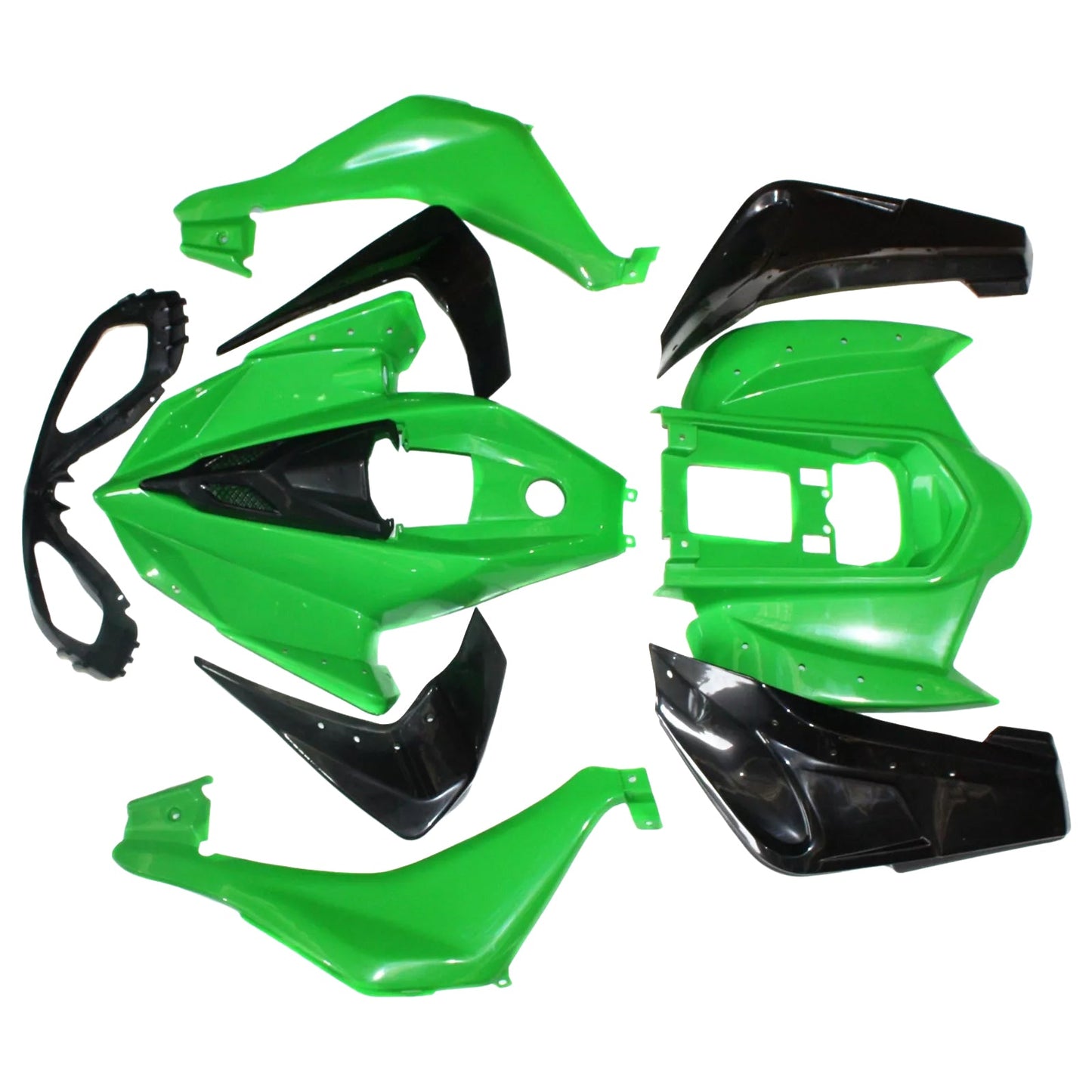 Plastics Fairing Fenders Kit For 110cc 125cc Mars Sport Quad Dirt Bike ATV Green