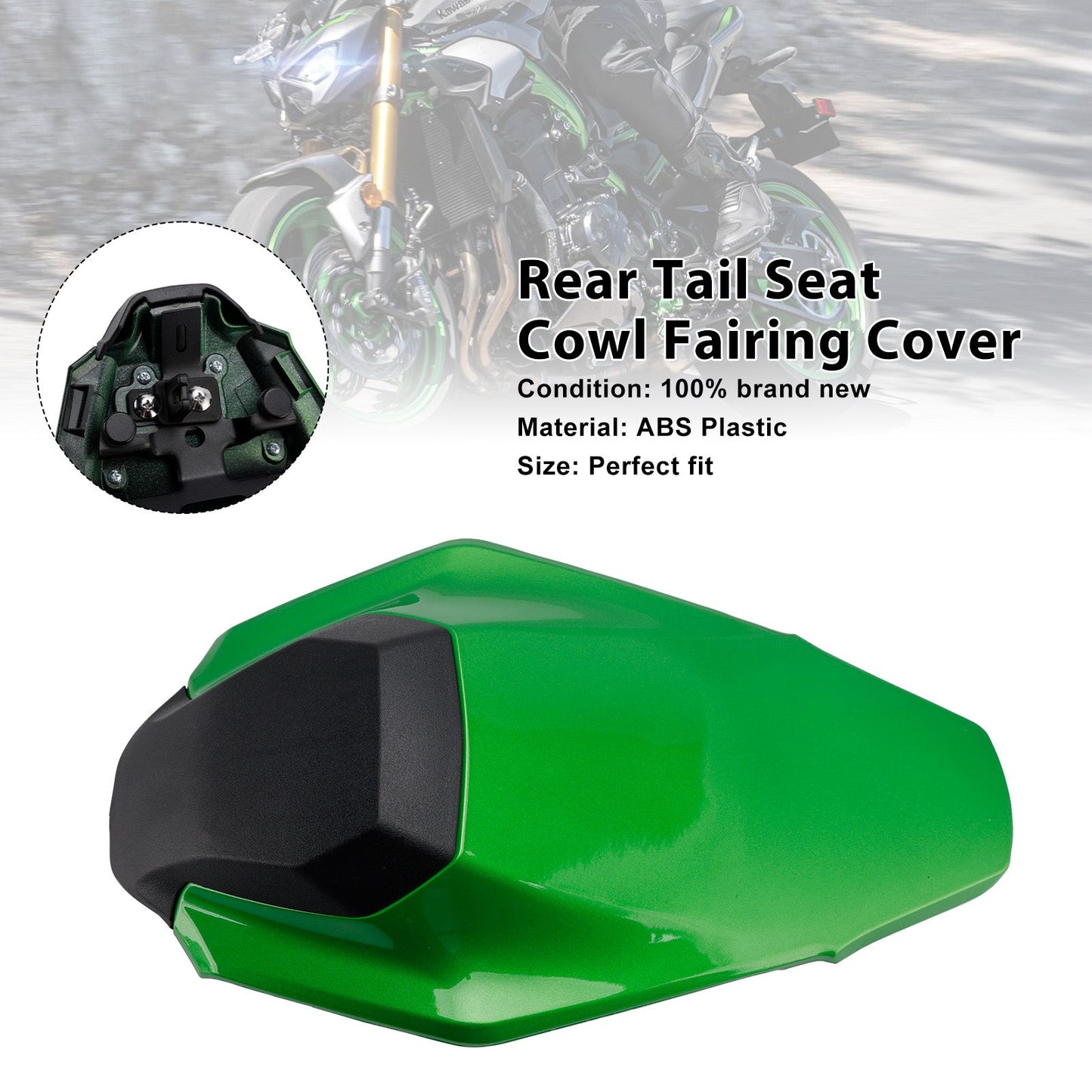 2025-2026 Kawasaki Z900 Z900SE Rear Tail Seat Cowl Fairing Cover