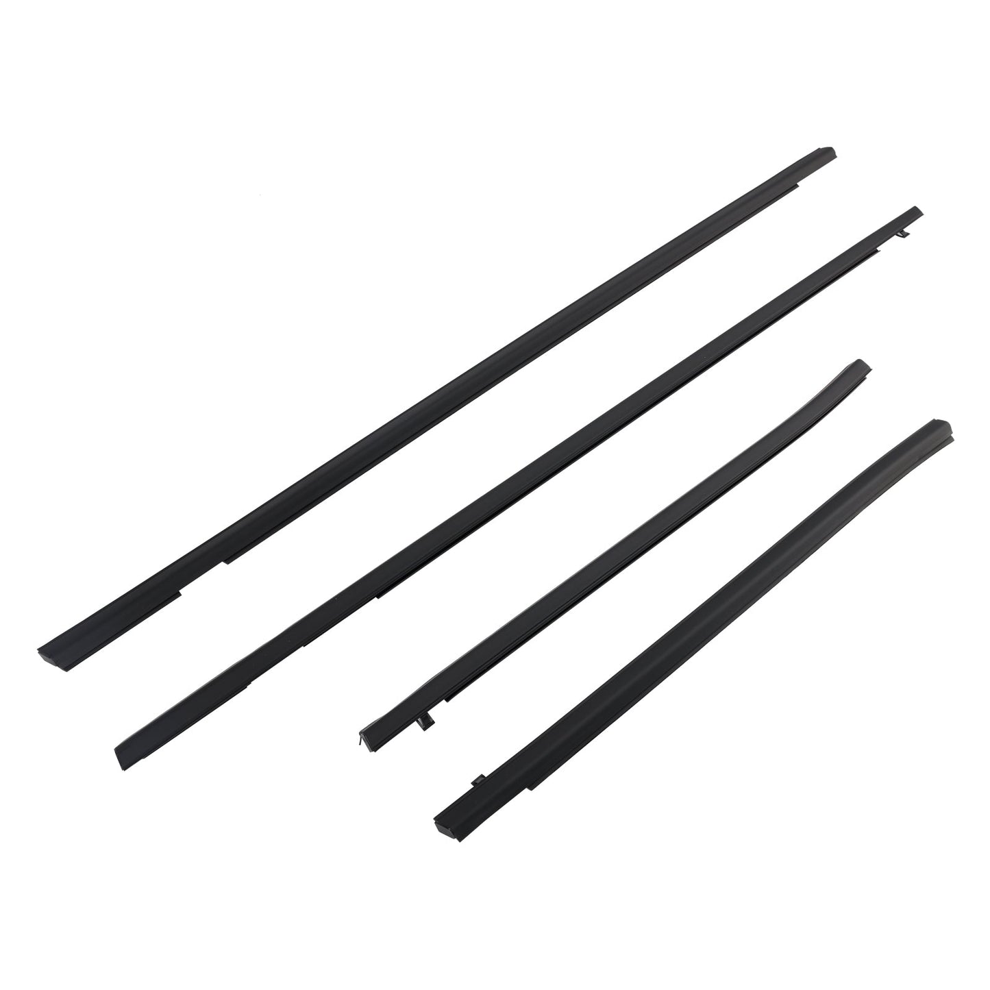 2001-2008 Honda FIT JAZZ 1st gen 4PCS Weatherstrip Rubber Seal Door Belt