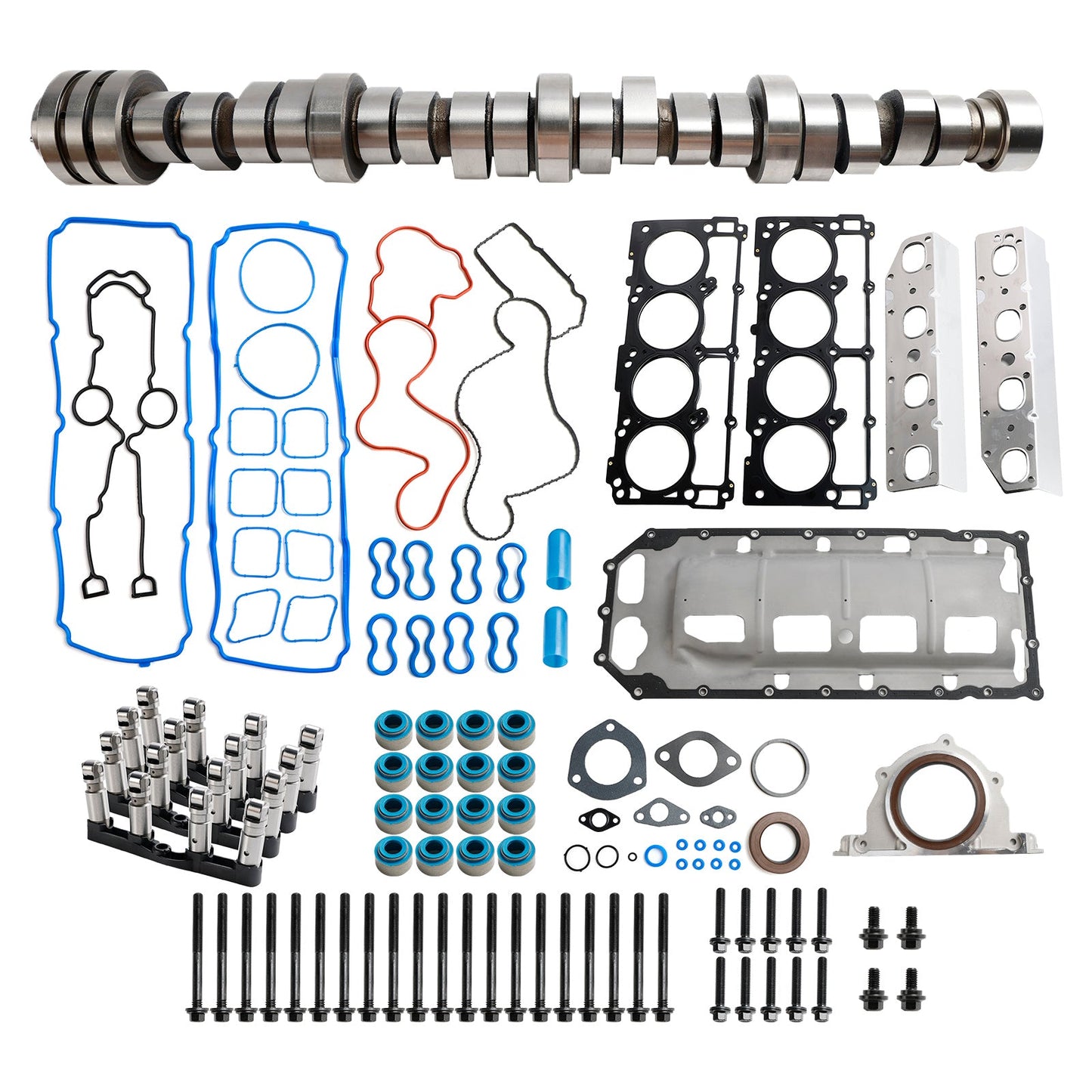2009 Chrysler Aspen 5.7L Engine V8 MDS Lifters & Gaskets & Camshaft Kit 53021726AD