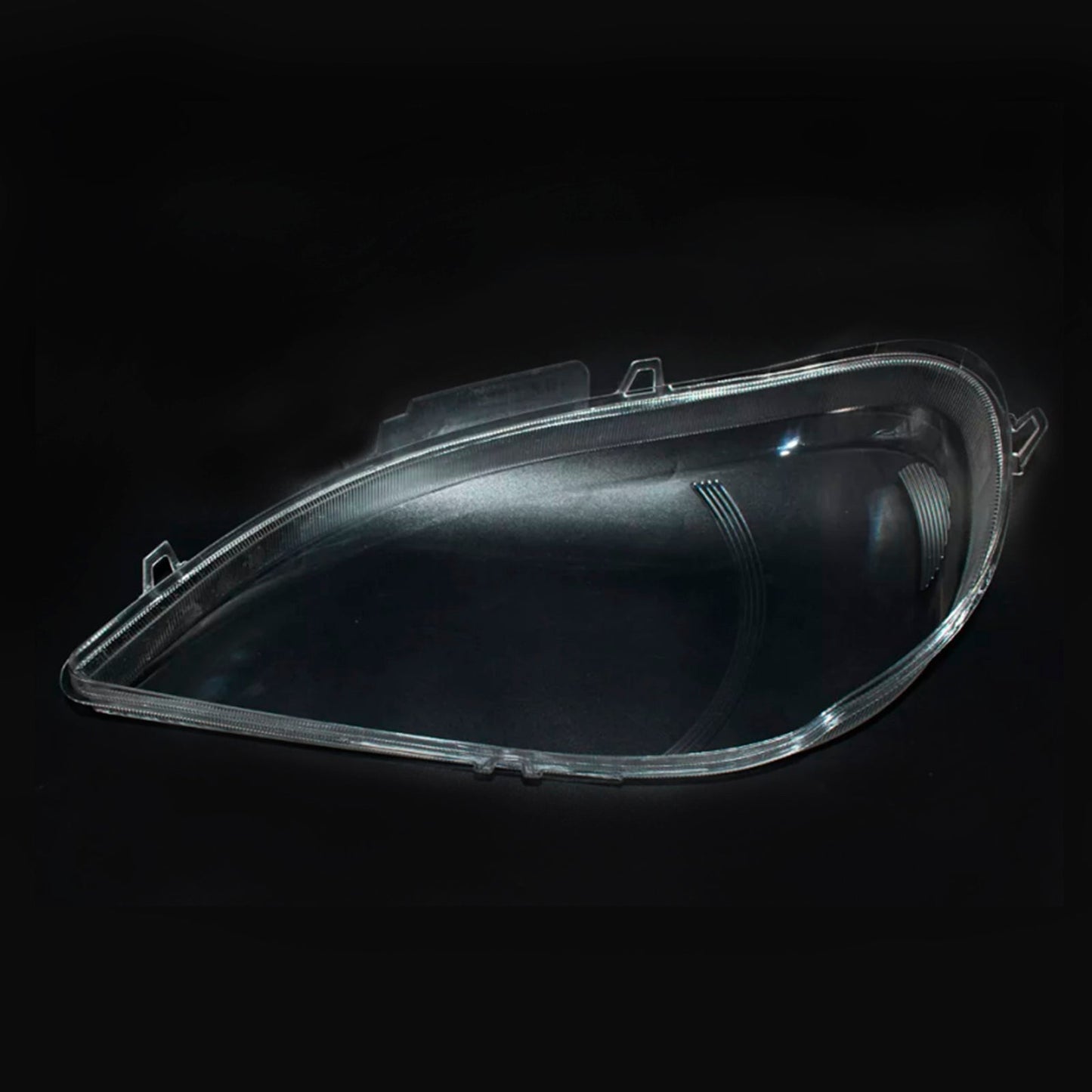 2002-2005 Mercedes Benz ML-Class W163 2PCS Front Headlight Glass Clear