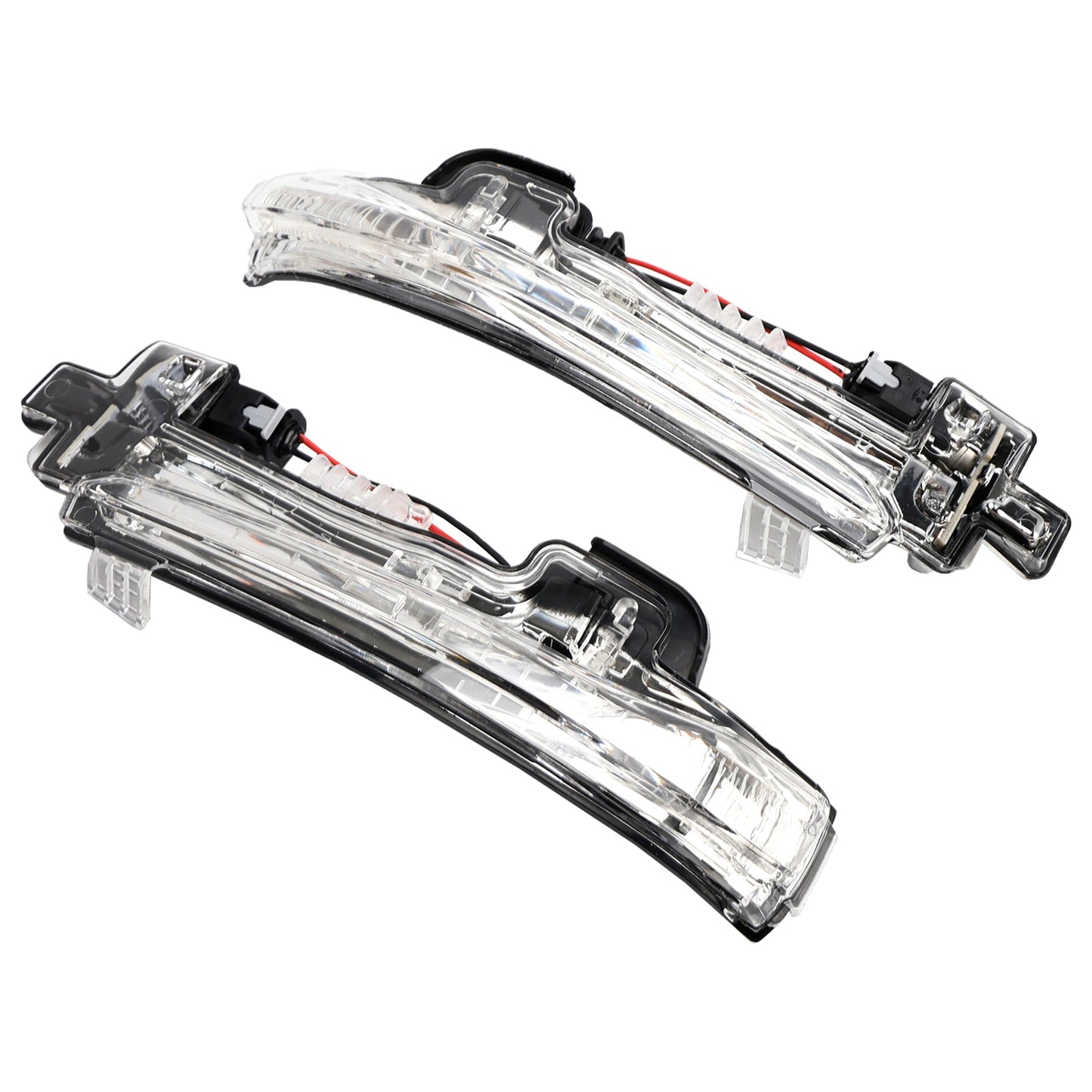 2Pcs Wing Mirror LED Signal Indicator Light For Volvo V40 S60 S80 V60 V70