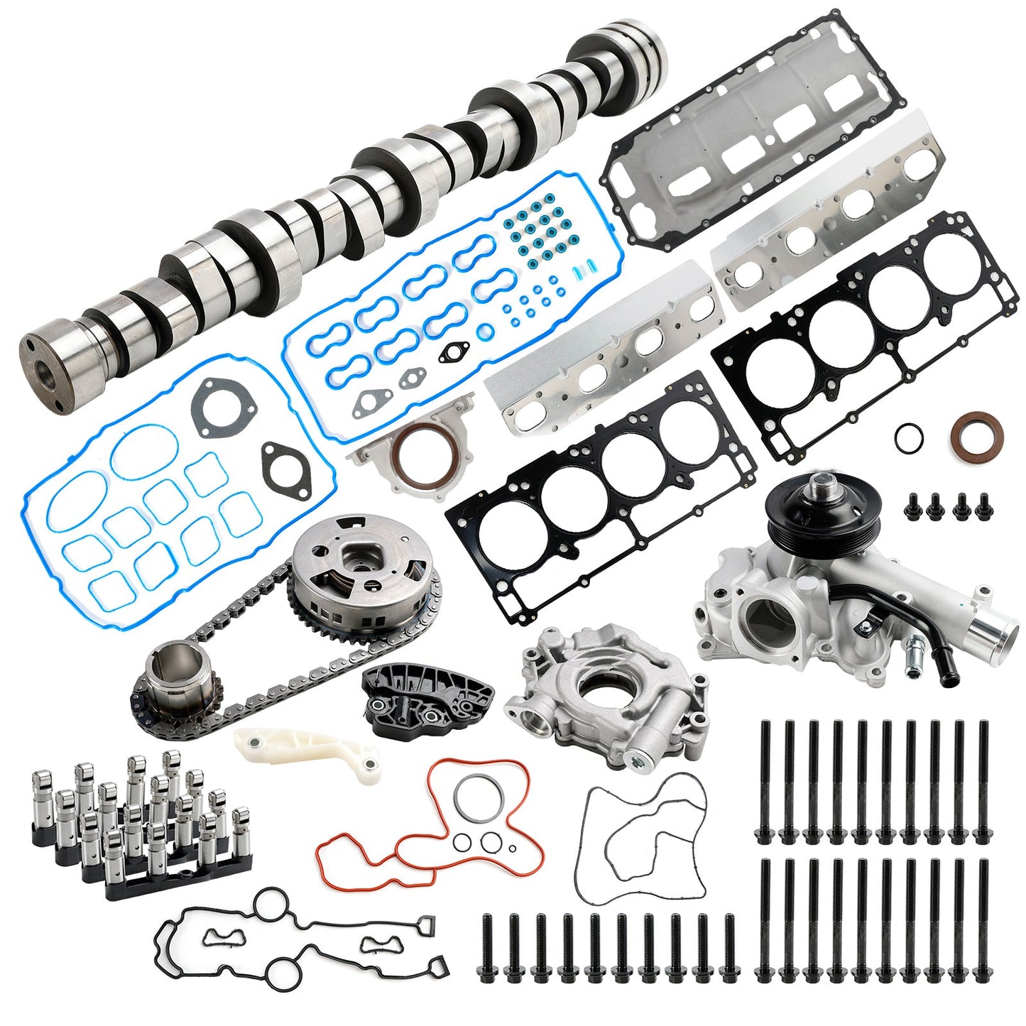 MDS Lifters Kit Timing Chain Kit Camshaft Kit for Dodge Ram 1500 5.7L Hemi 09-19