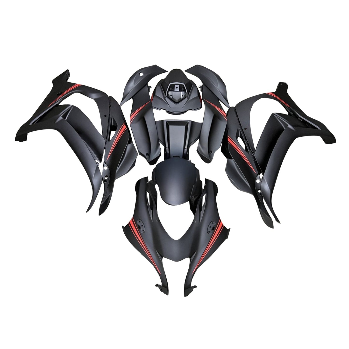 Injection Fairing Kit Bodywork Plastic ABS fit For Kawasaki ZX10R 2016-2020