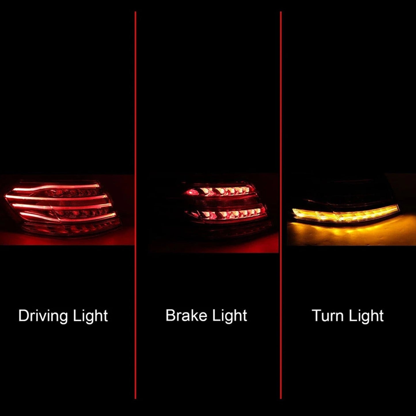 2014 Mercedes-Benz E250/E350/E400/E550/E63 AMG/E63 AMG S Left LED Outer Rear Tail Light Brake Lamp 2129060103 2129060757 2129060703